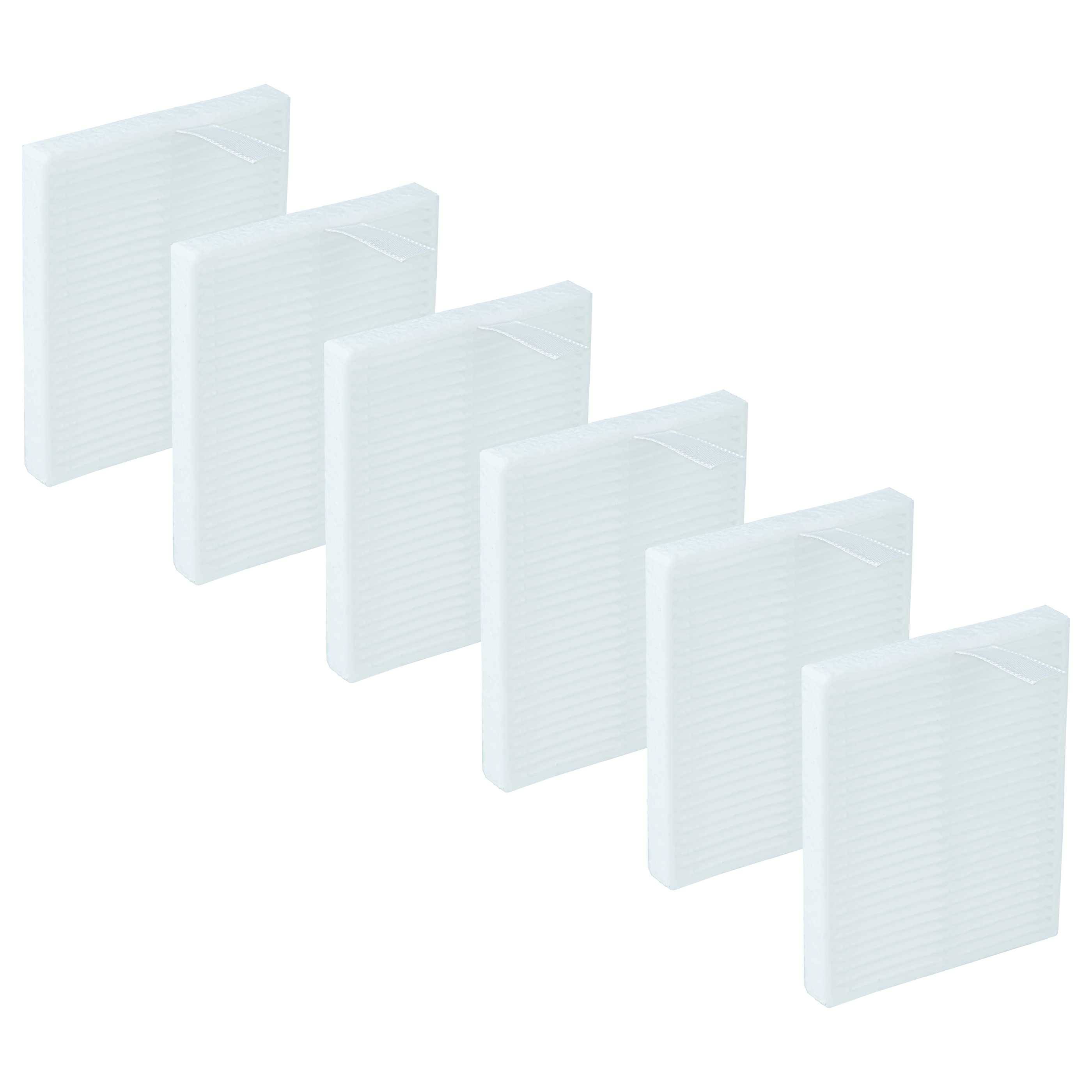 vhbw 6x Filter kompatibel mit iRobot Roomba Combo Essential Y0110, Y0140, Y011240, Y0112, Y011040, 2 Saugroboter, Staubsauger Roboter