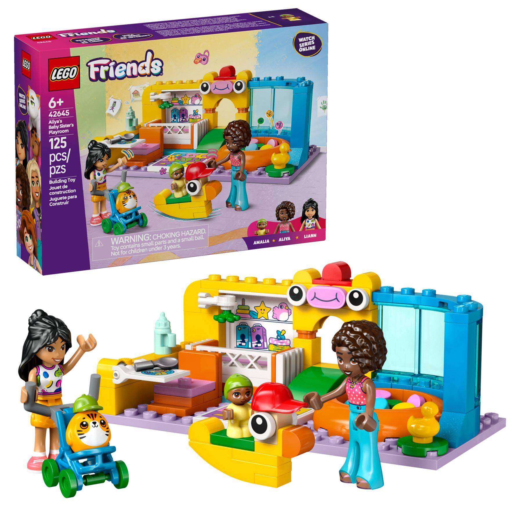 LEGO® Friends 42645 Das Spielzimmer von Aliyas kleiner Schwester