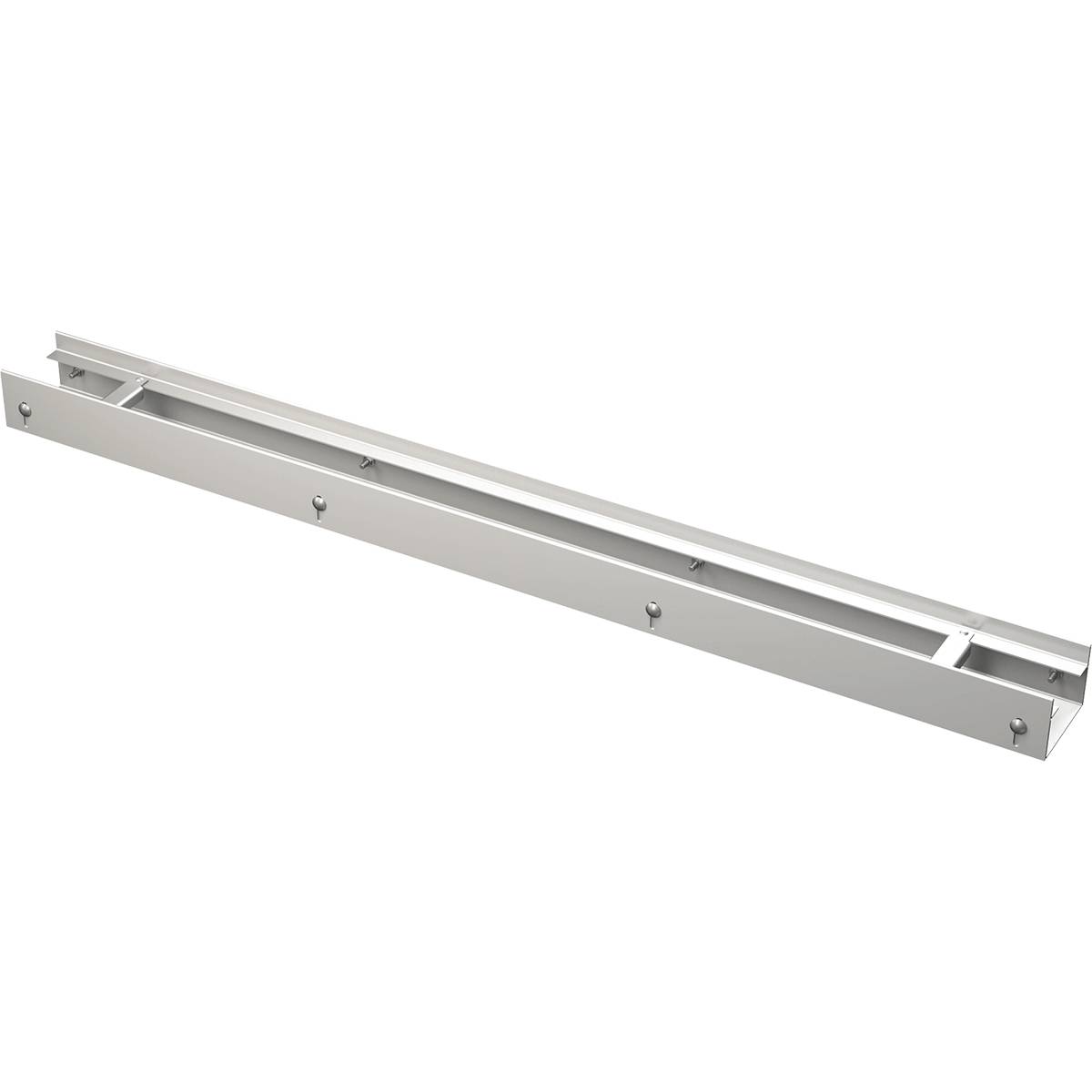 Alcadrain Entwässerungsrinne 75 mm verstellbar, Edelstahl