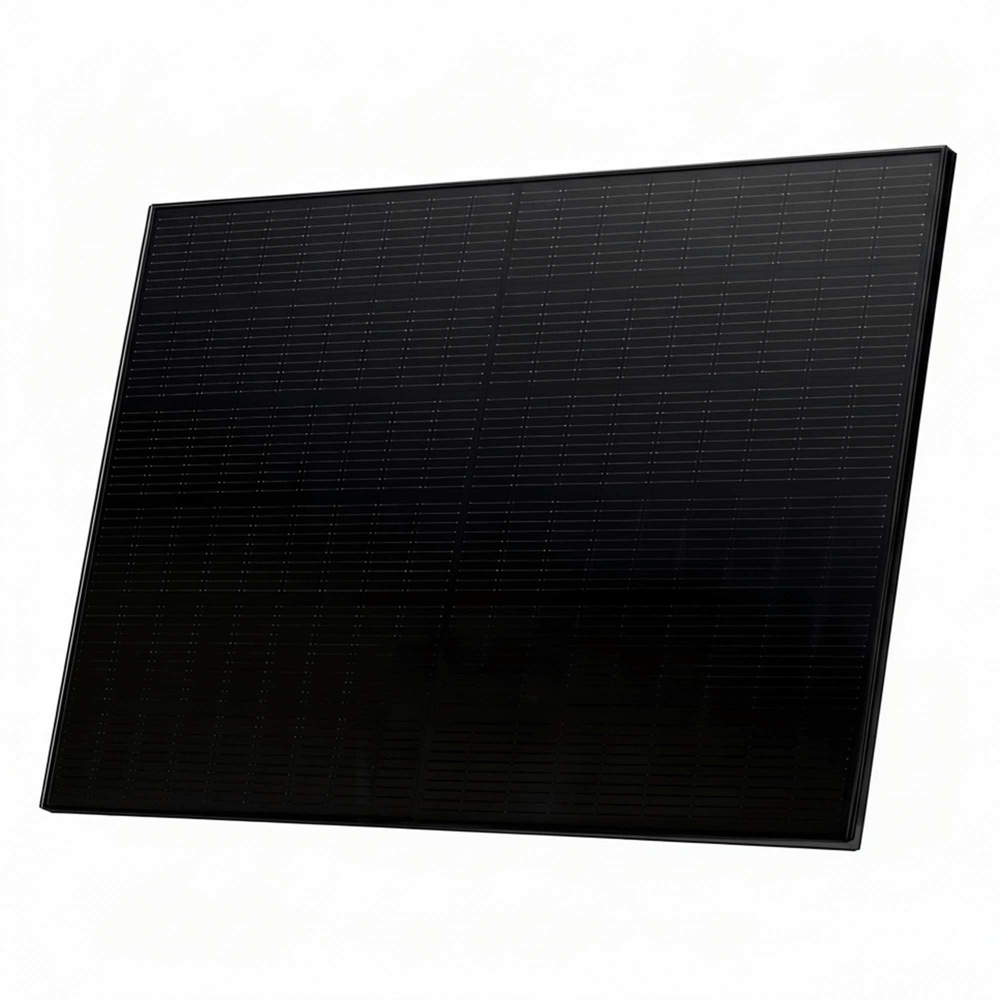Solarmodul 500 Watt Full Black Bifazial Glas PV Modul Solarpanel PMax500W