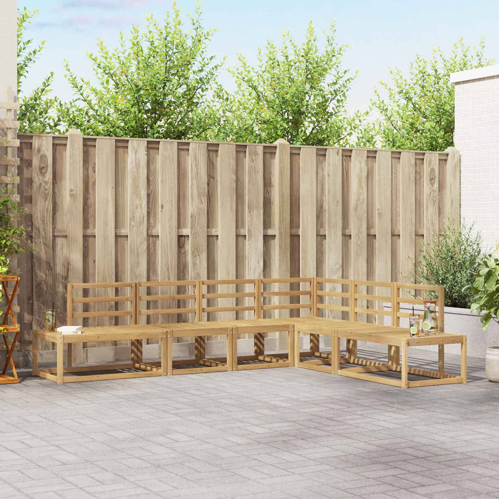 vidaXL Outdoor-Sofagarnitur