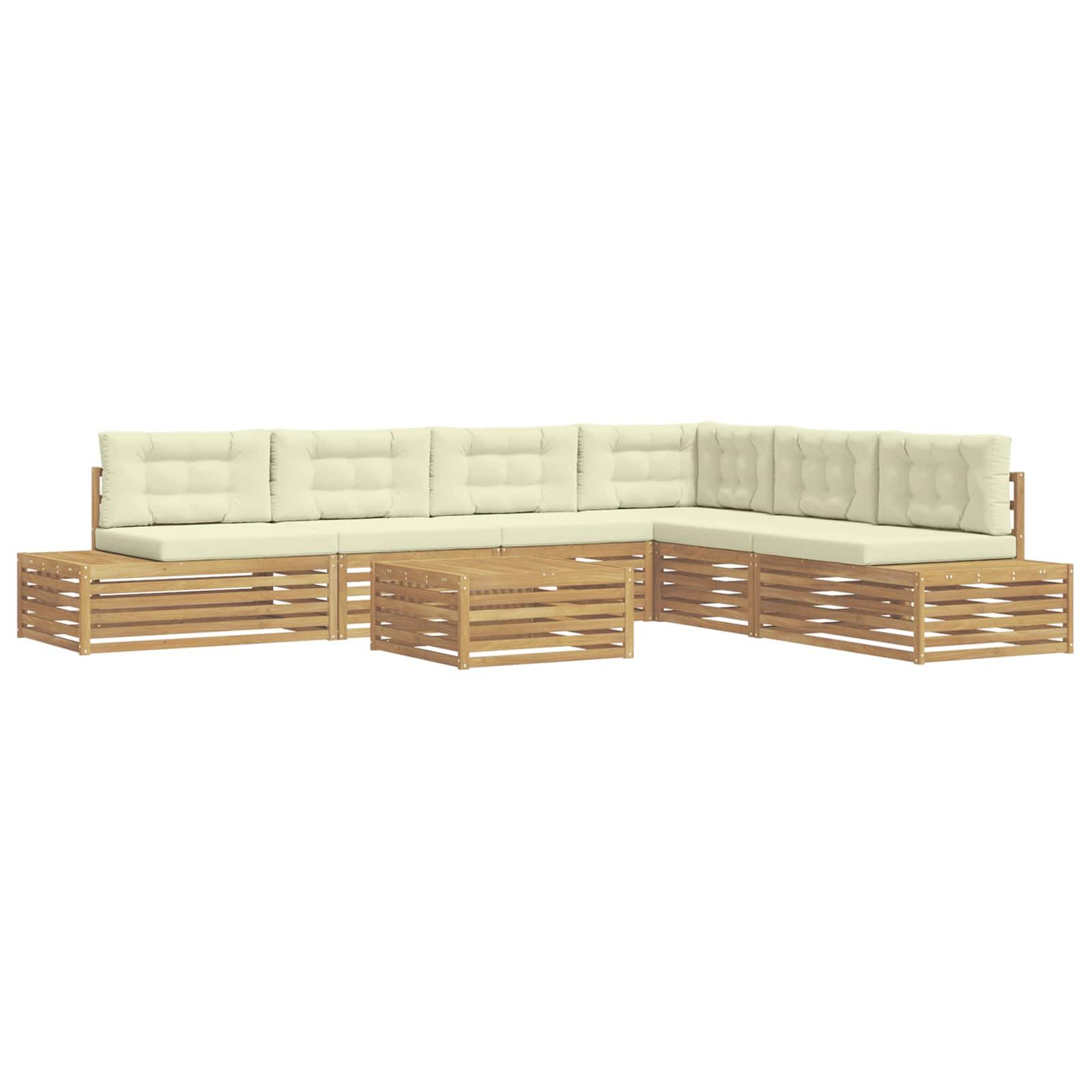 vidaXL Outdoor-Sofagarnitur 8 Stück