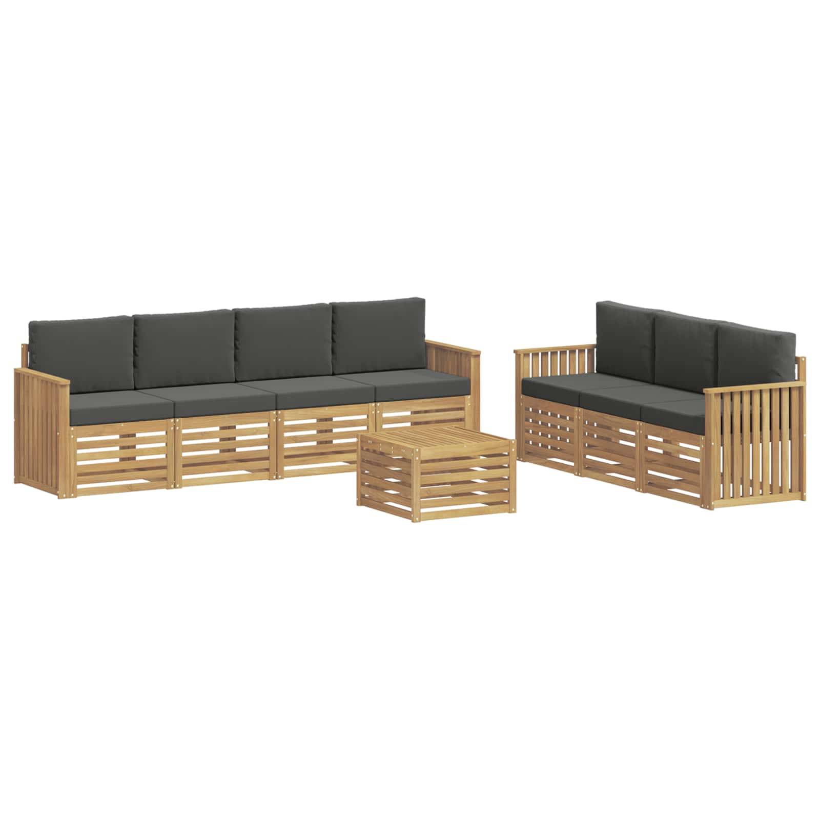 vidaXL Sofagarnituren Massivholz Akazie