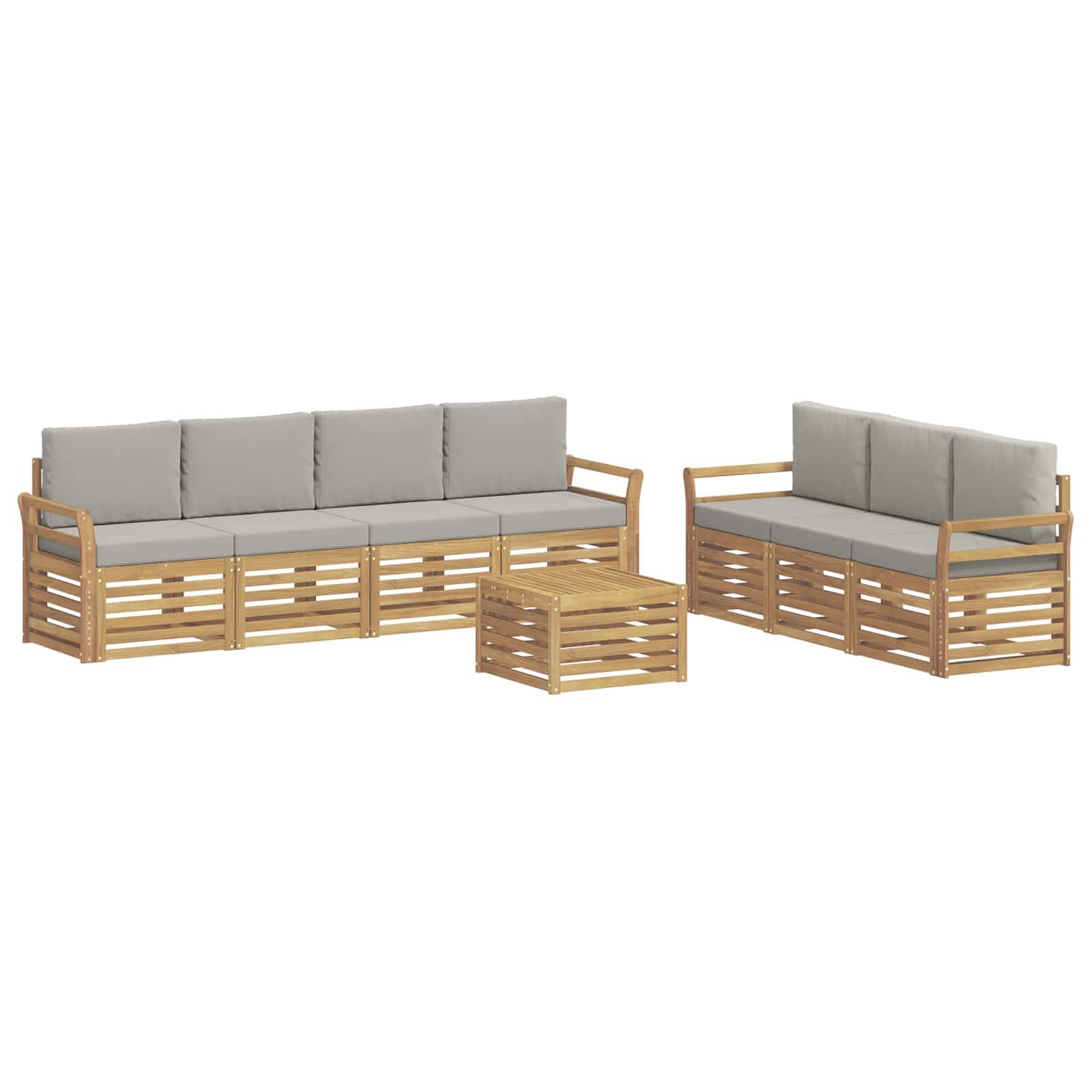 vidaXL Sofagarnituren Massivholz Akazie
