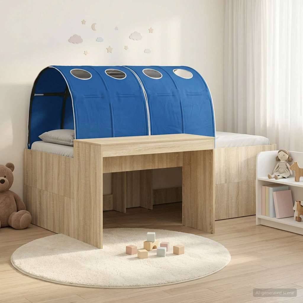 vidaXL Hochbett mit Schreibtisch für Kinder 3 Stk. Holzwerkstoff