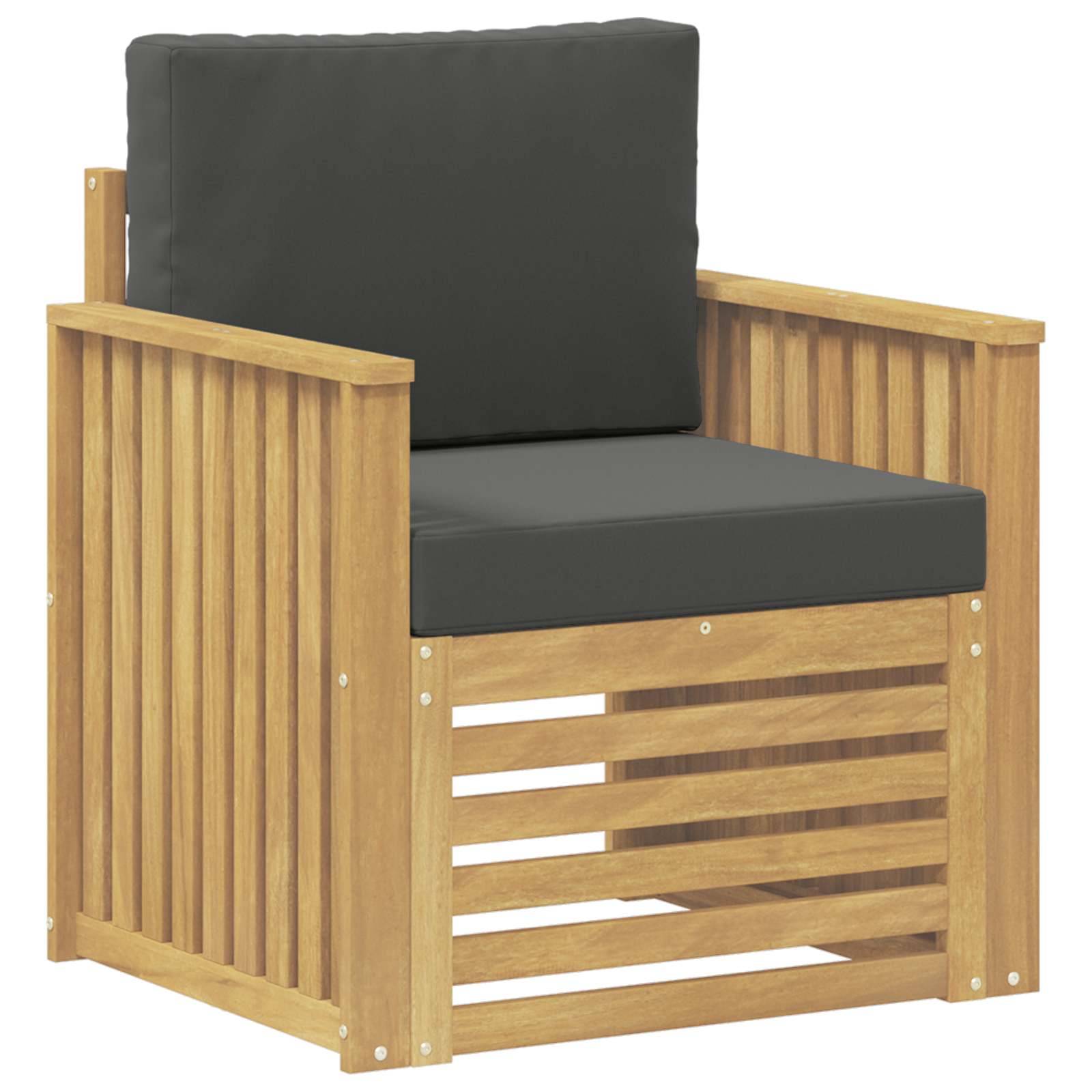 vidaXL Outdoor-Sofagarnitur Polyester Weiß