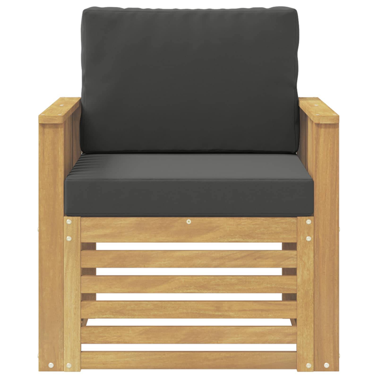 vidaXL Outdoor-Sofagarnitur Polyester Weiß