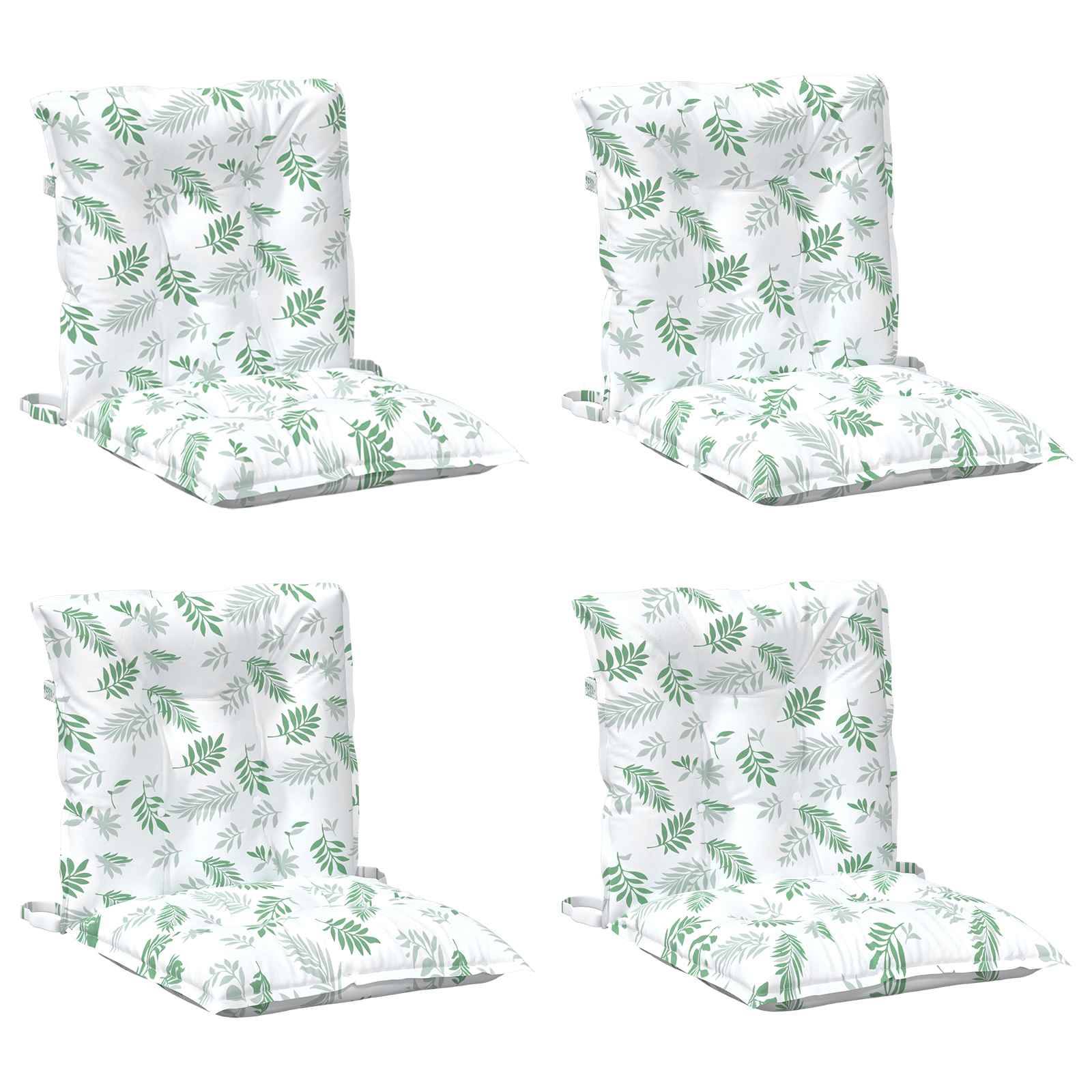 vidaXL Kissen für draußen 100 x 50 x 7 cm 100% Polyester