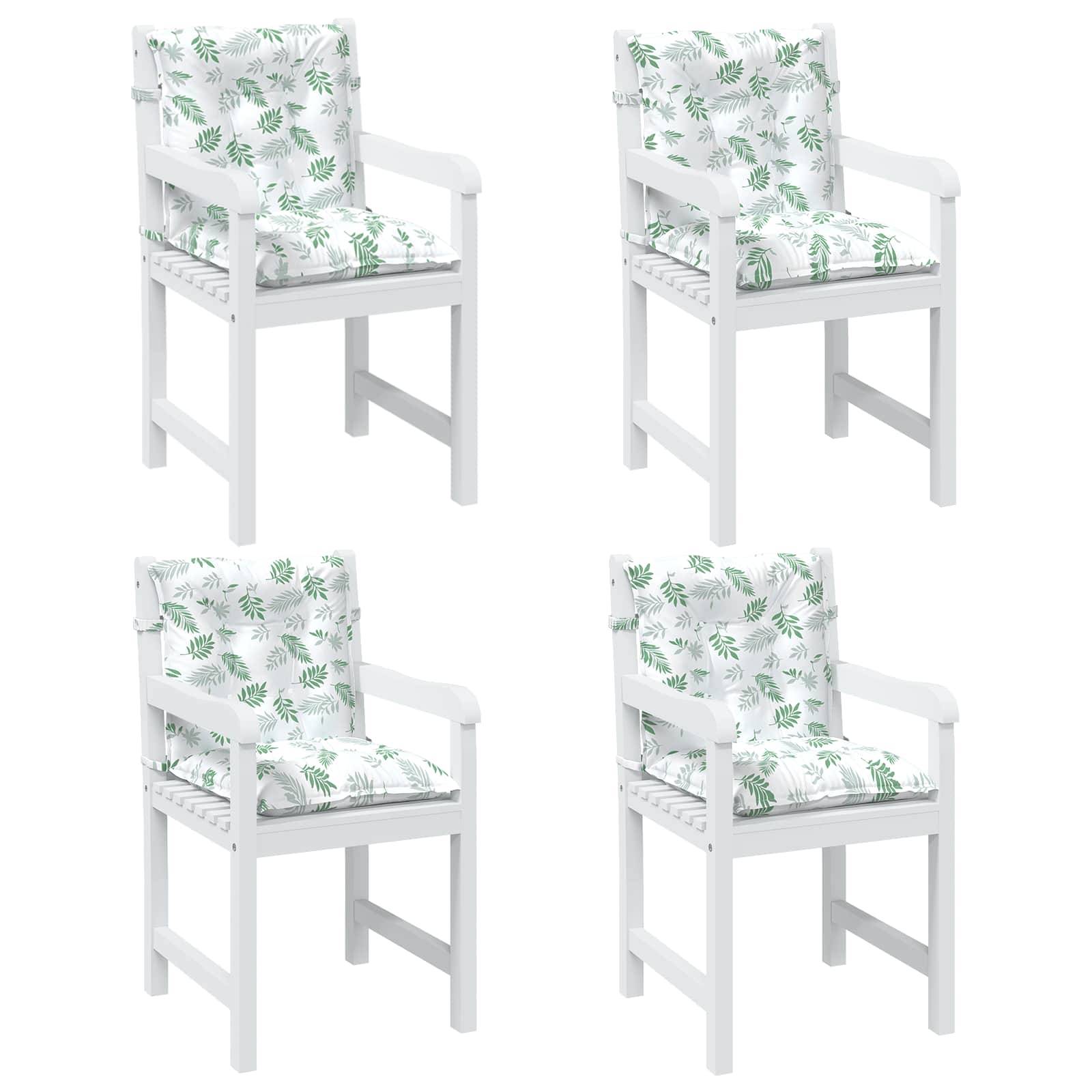 vidaXL Kissen für draußen 100 x 50 x 7 cm 100% Polyester