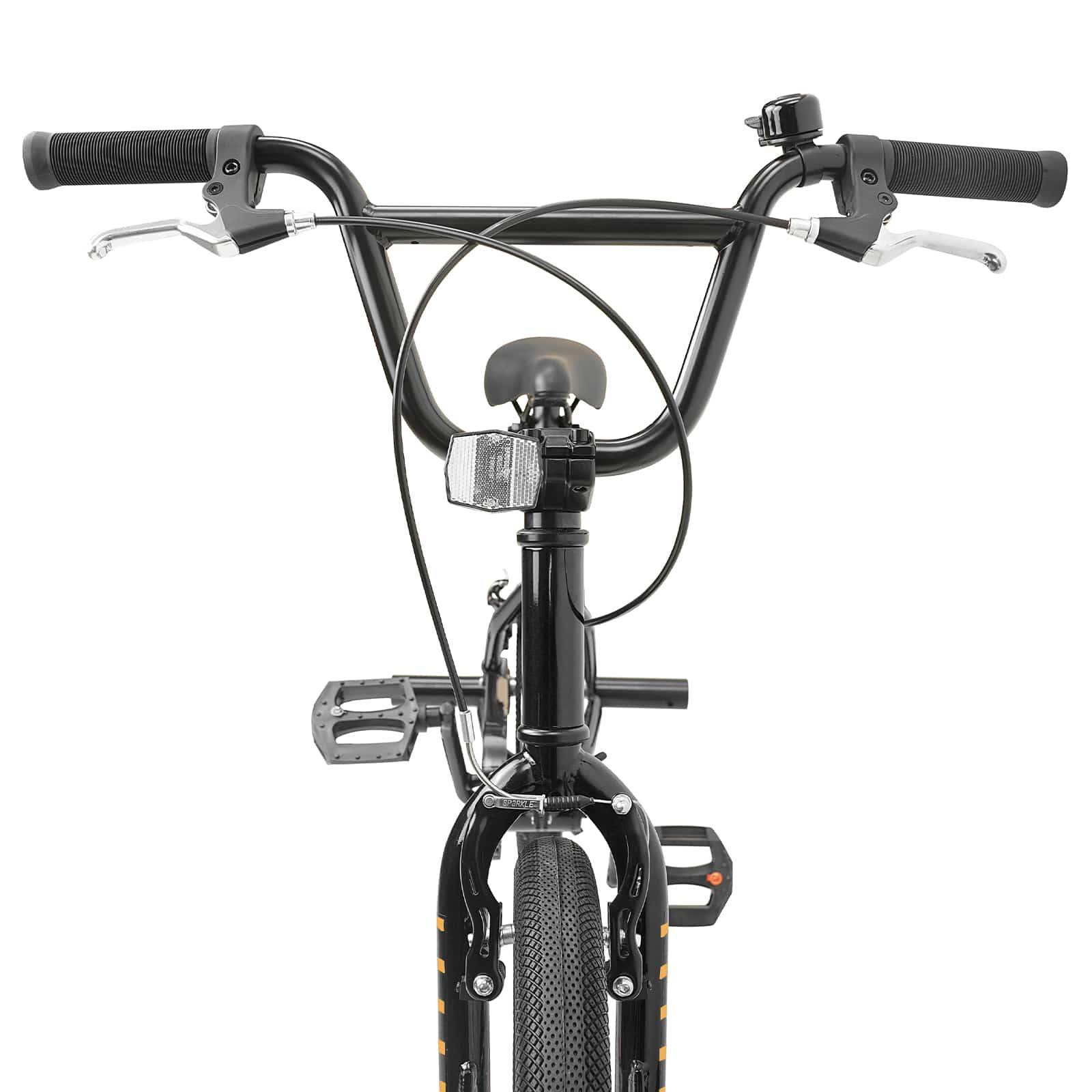 vidaXL BMX Rad 16 Zoll für 5-8 Jahre alt Schwarz