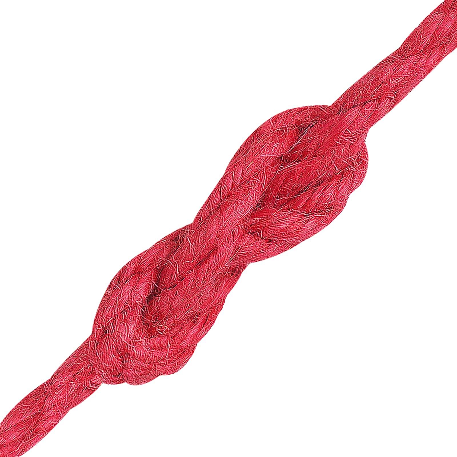 vidaXL Juteseil 2 pcs Rot 100% Tossa Jute