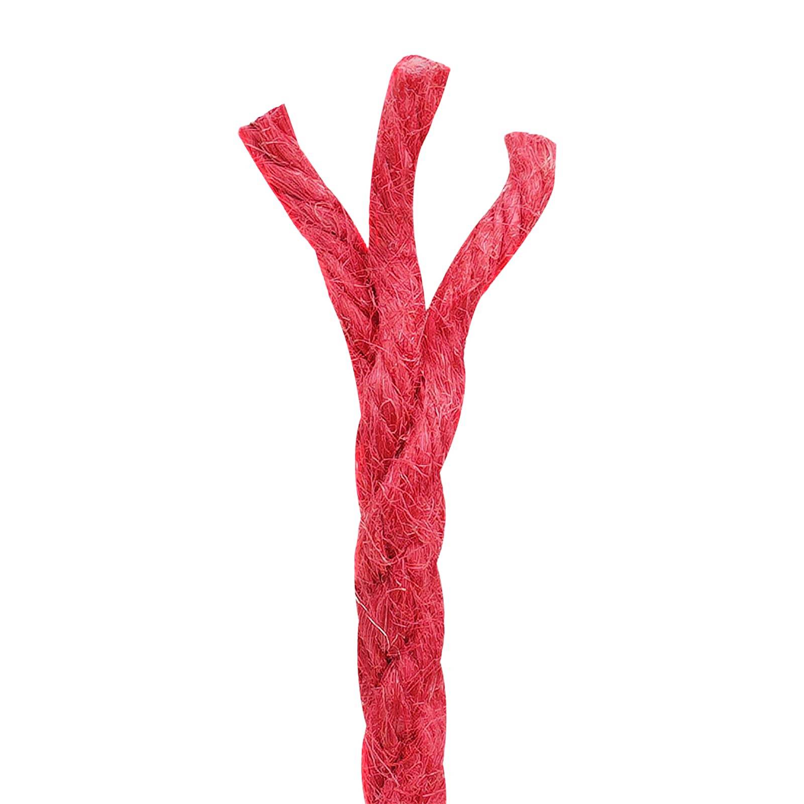 vidaXL Juteseil Rot 100% Tossa Jute