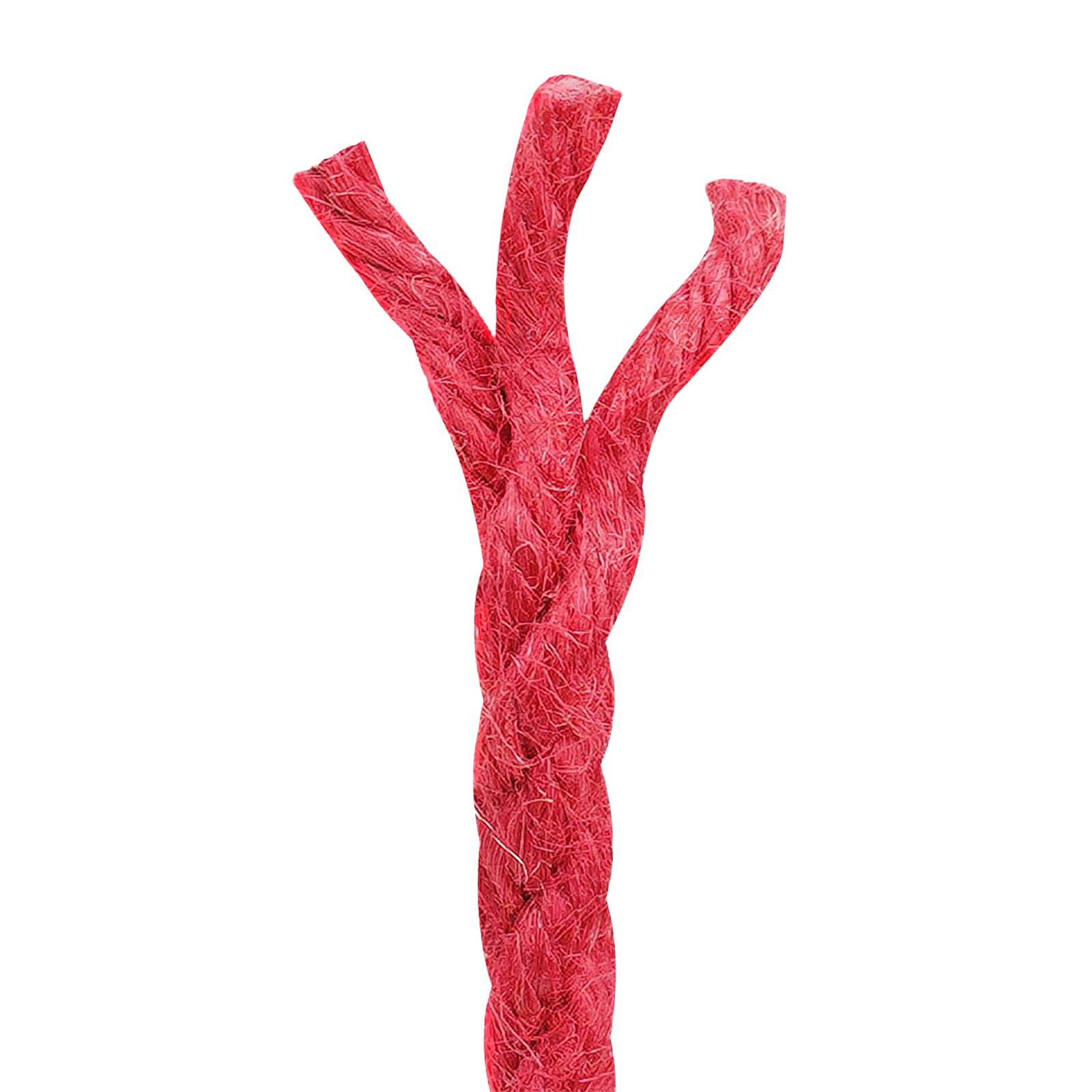 vidaXL Juteseil Rot 100% Tossa Jute