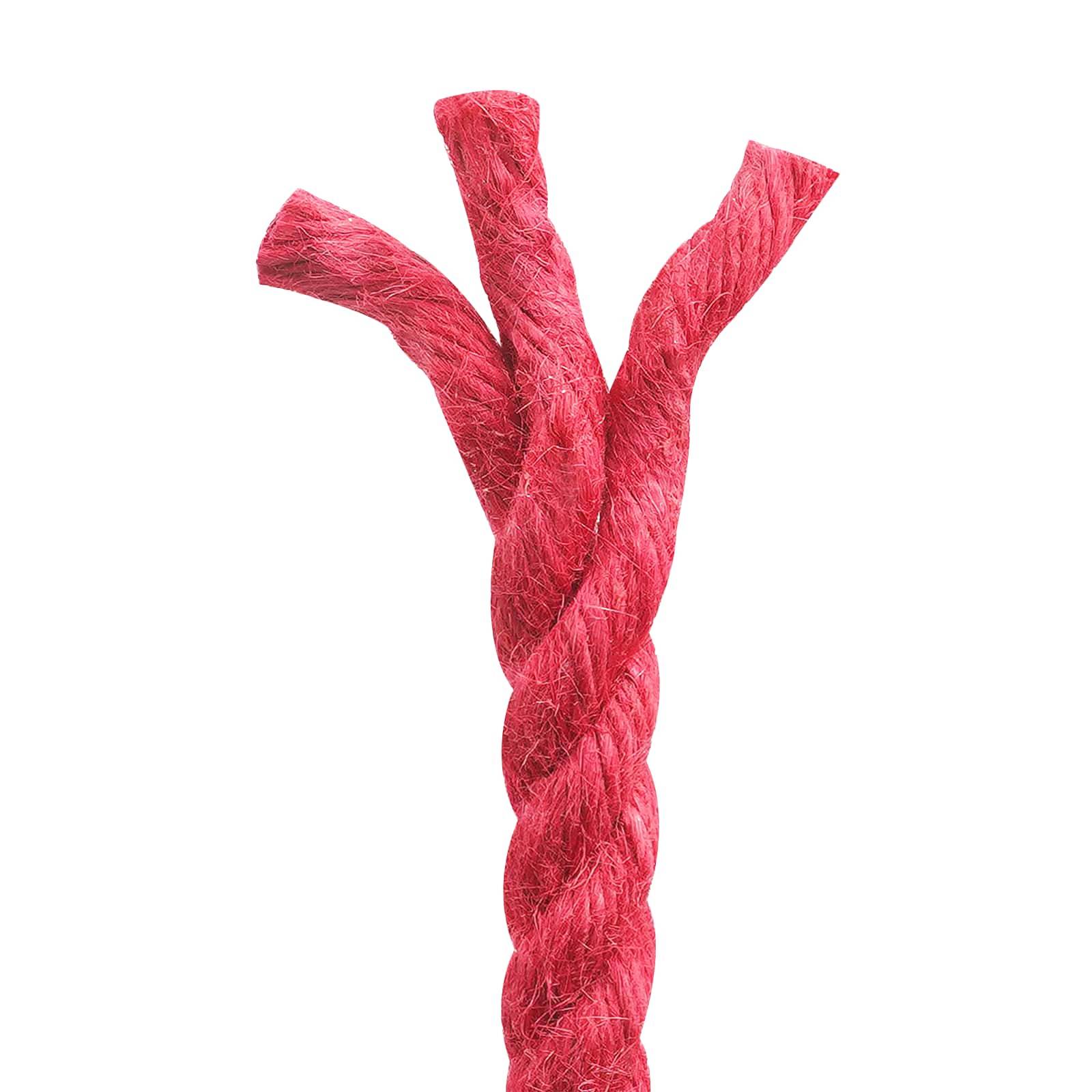 vidaXL Juteseil Rot 100% Tossa Jute