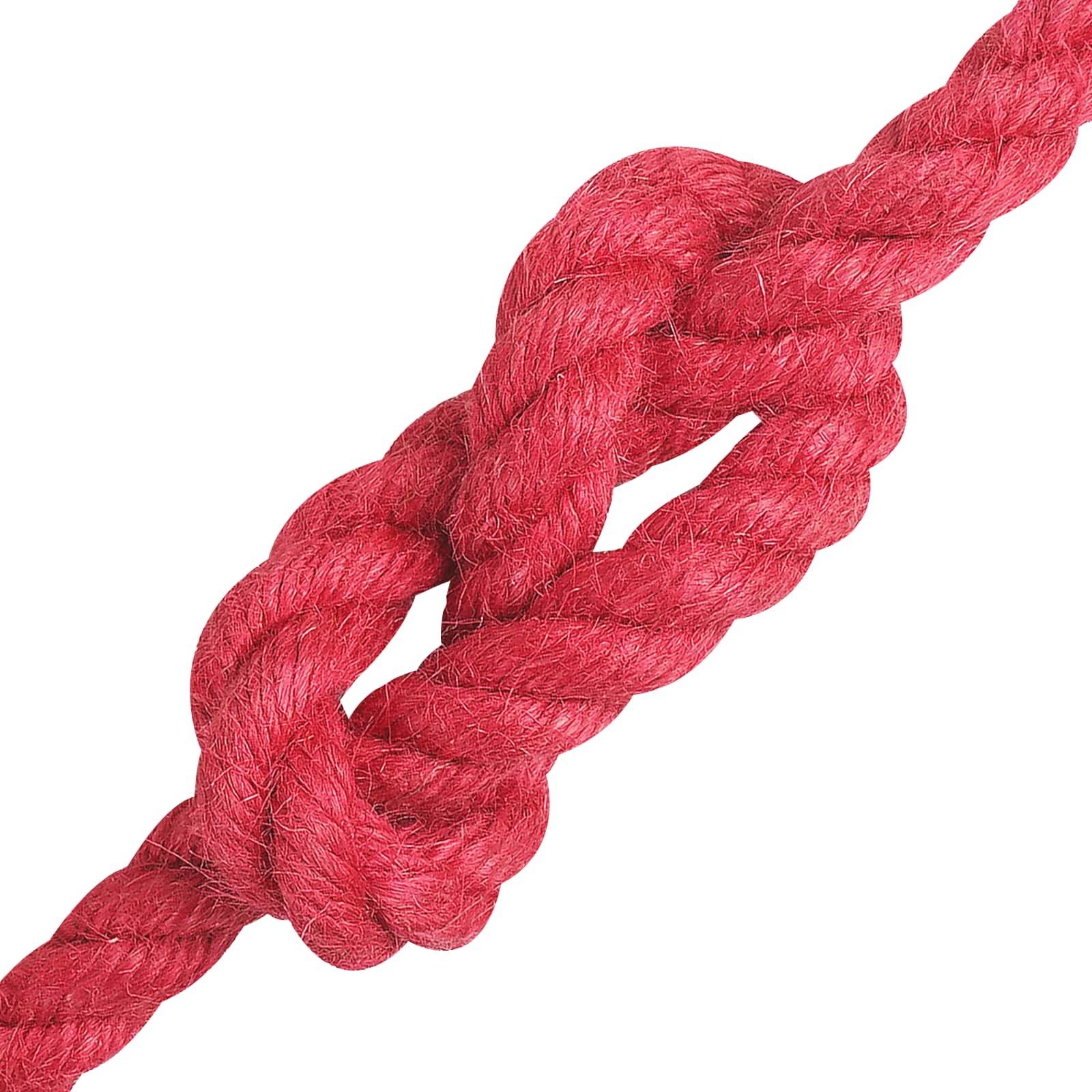vidaXL Juteseil Rot 100% Tossa Jute