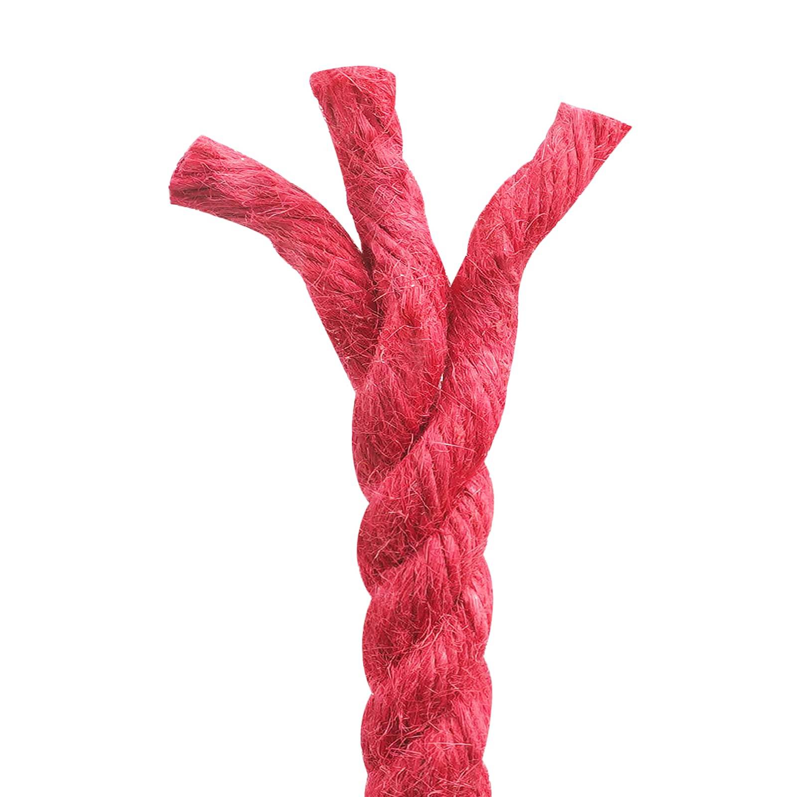 vidaXL Juteseil Rot 100% Tossa Jute