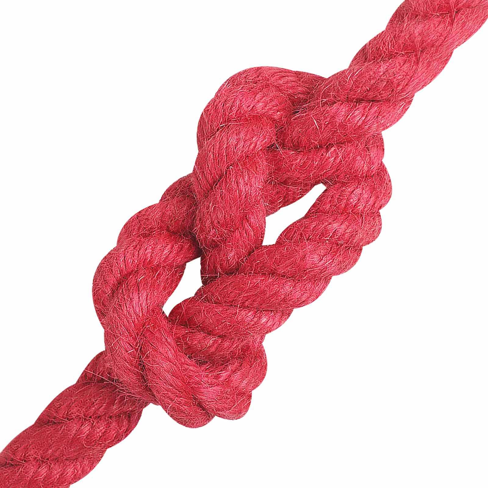 vidaXL Juteseil Rot 100% Tossa Jute