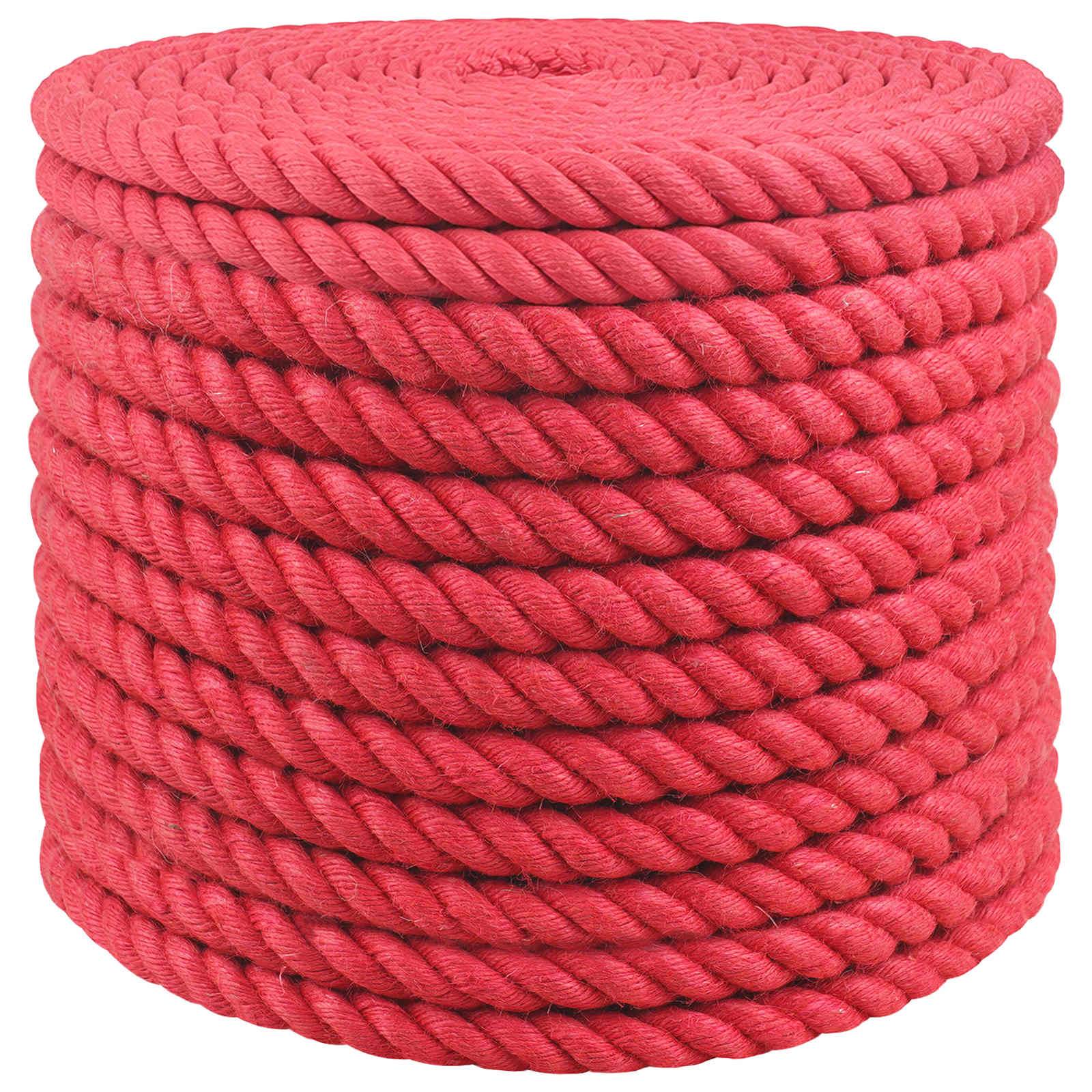 vidaXL Juteseil Rot 100% Tossa Jute