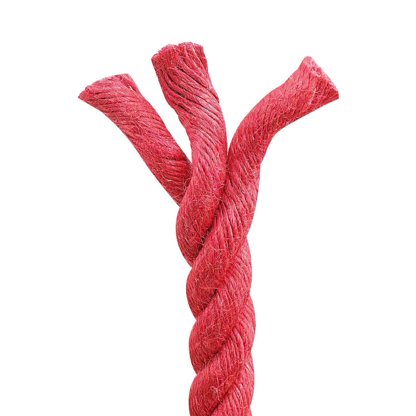 vidaXL Juteseil Rot 100% Tossa Jute
