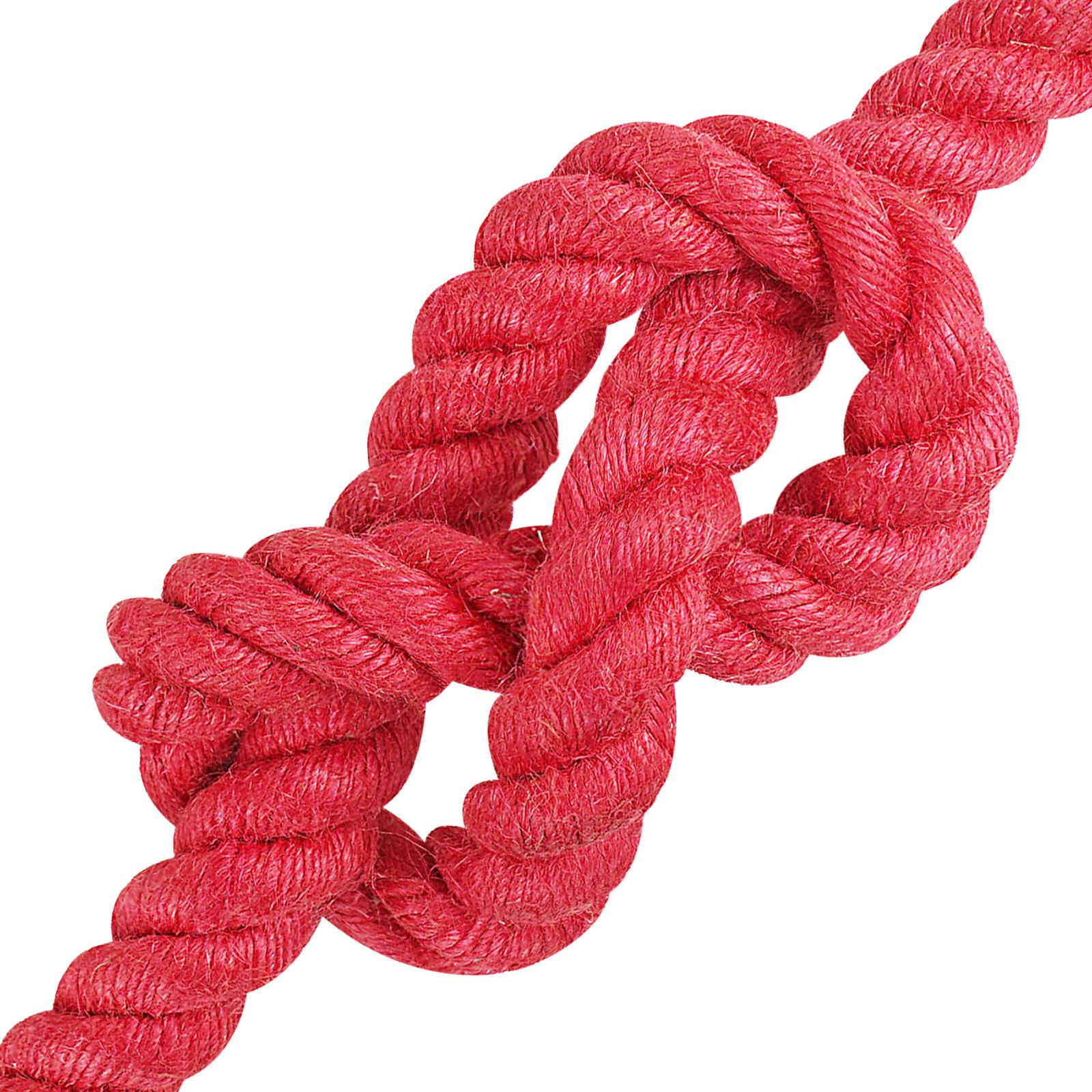 vidaXL Juteseil Rot 100% Tossa Jute