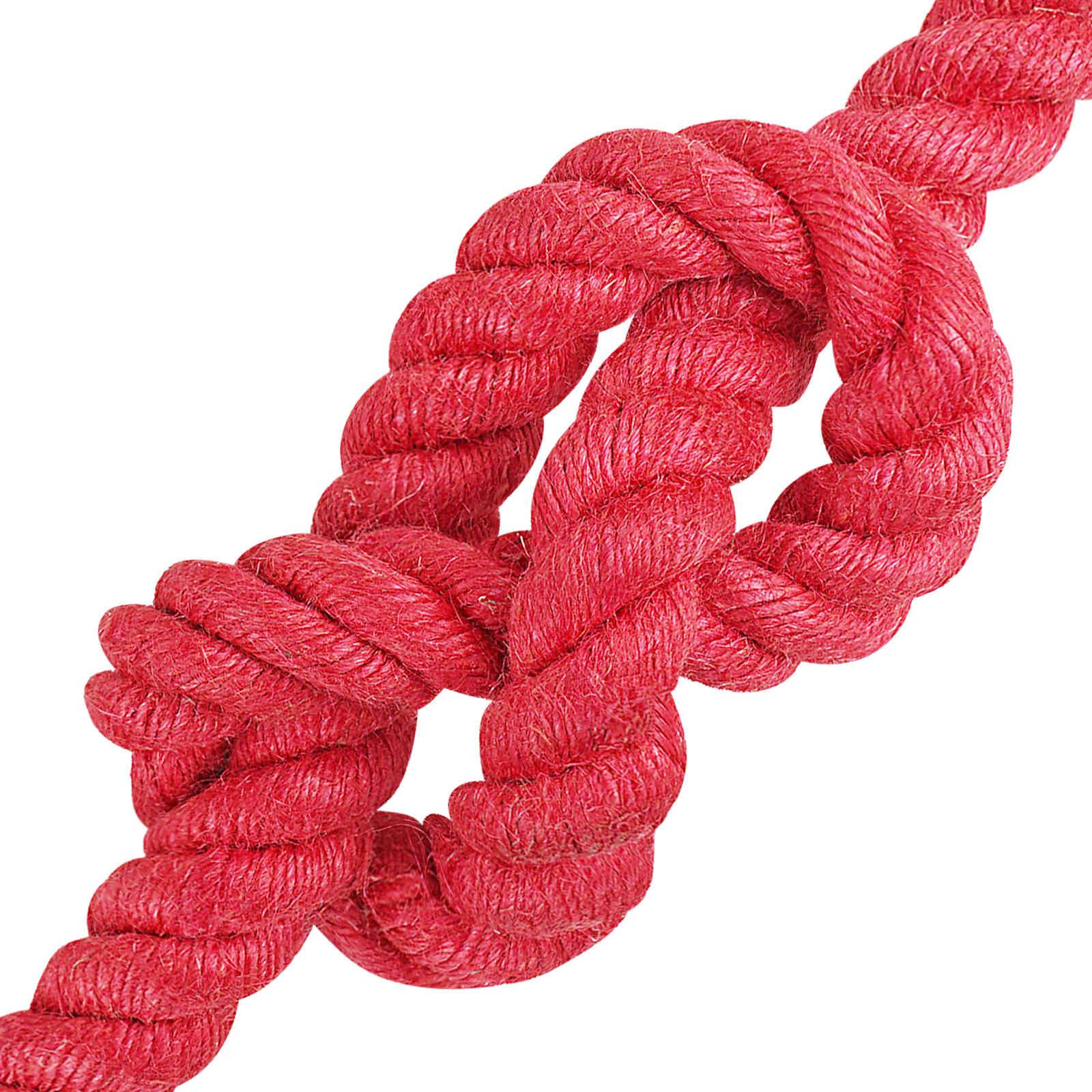 vidaXL Juteseil Rot 100% Tossa Jute