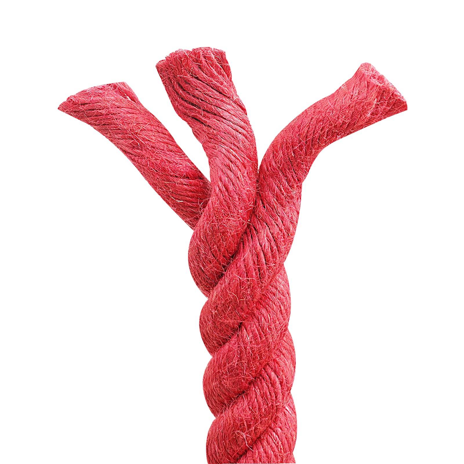 vidaXL Juteseil Rot 100% Tossa Jute