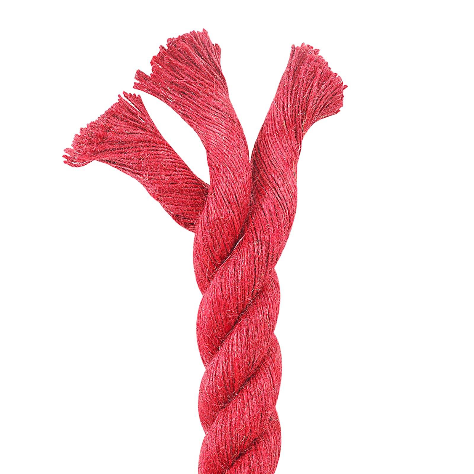 vidaXL Juteseil Rot 100% Tossa Jute