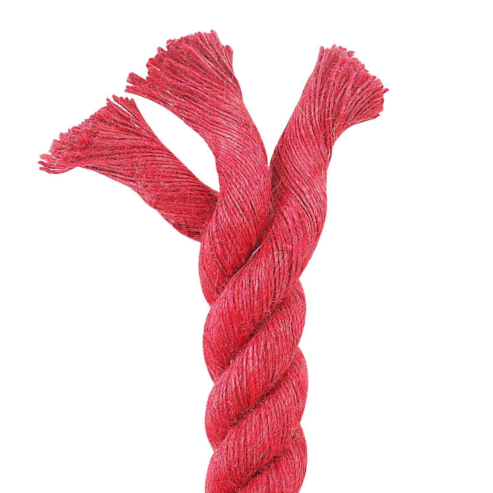 vidaXL Juteseil Rot 100% Tossa Jute
