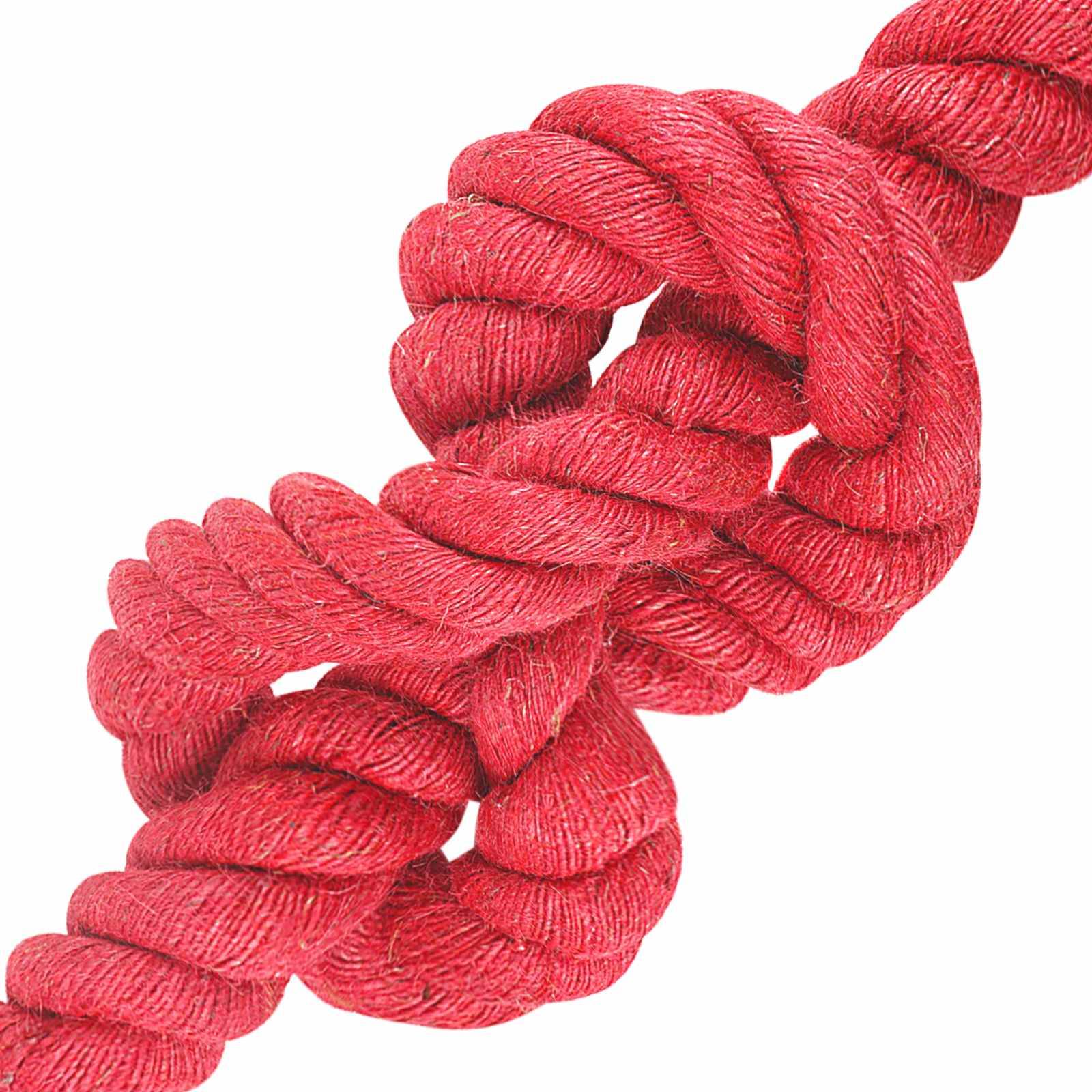 vidaXL Juteseil Rot 100% Tossa Jute