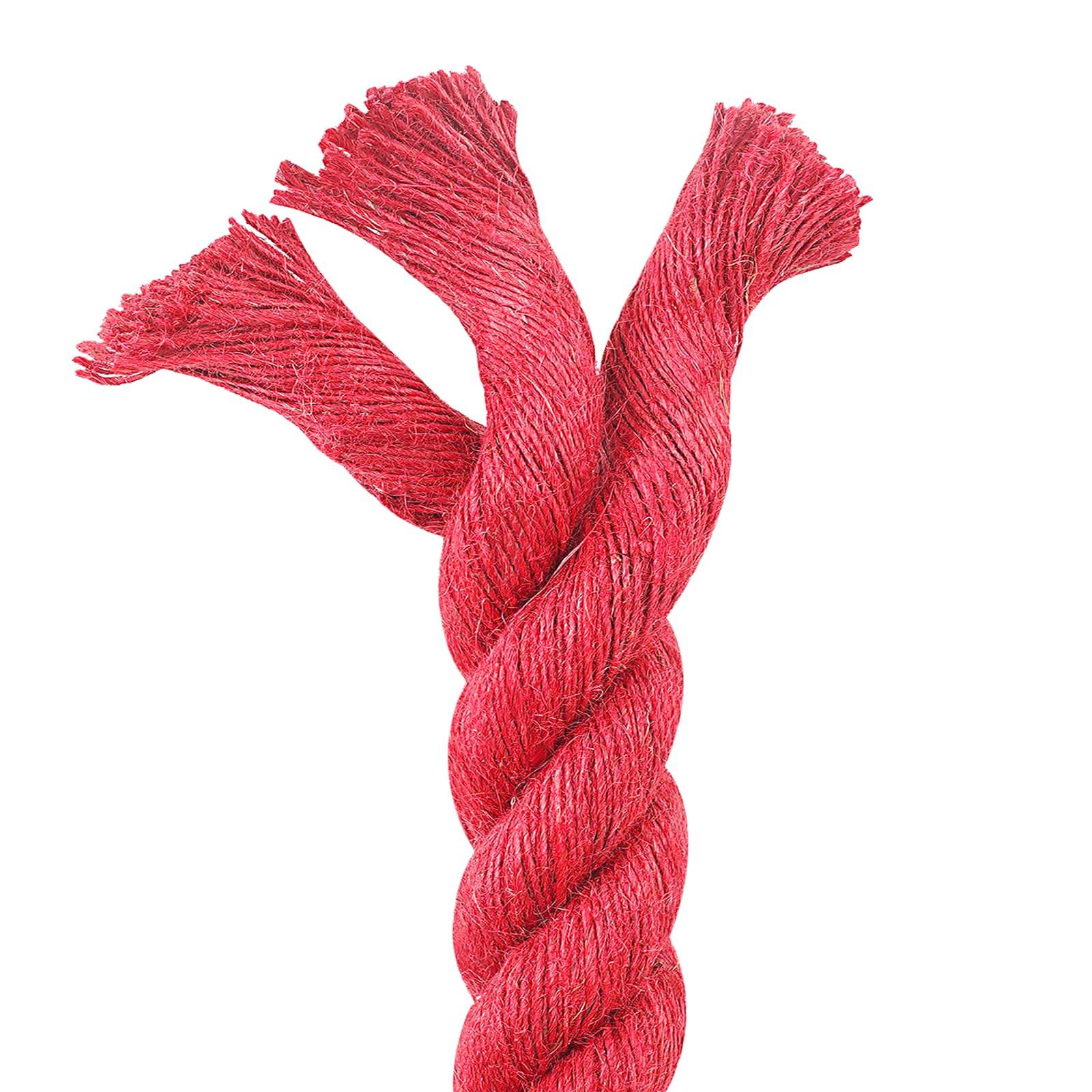 vidaXL Juteseil Rot 100% Tossa Jute