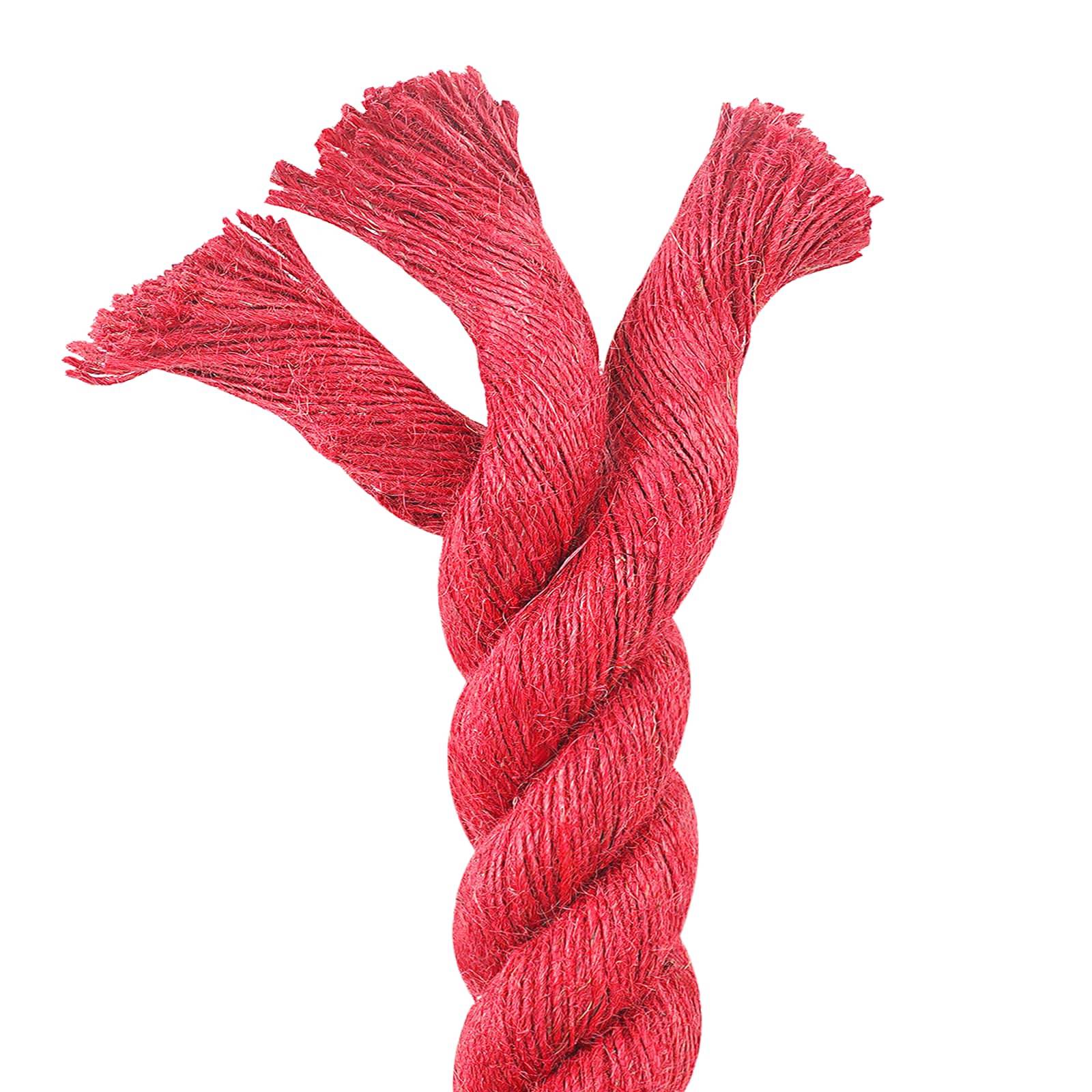 vidaXL Juteseil Rot 100% Tossa Jute