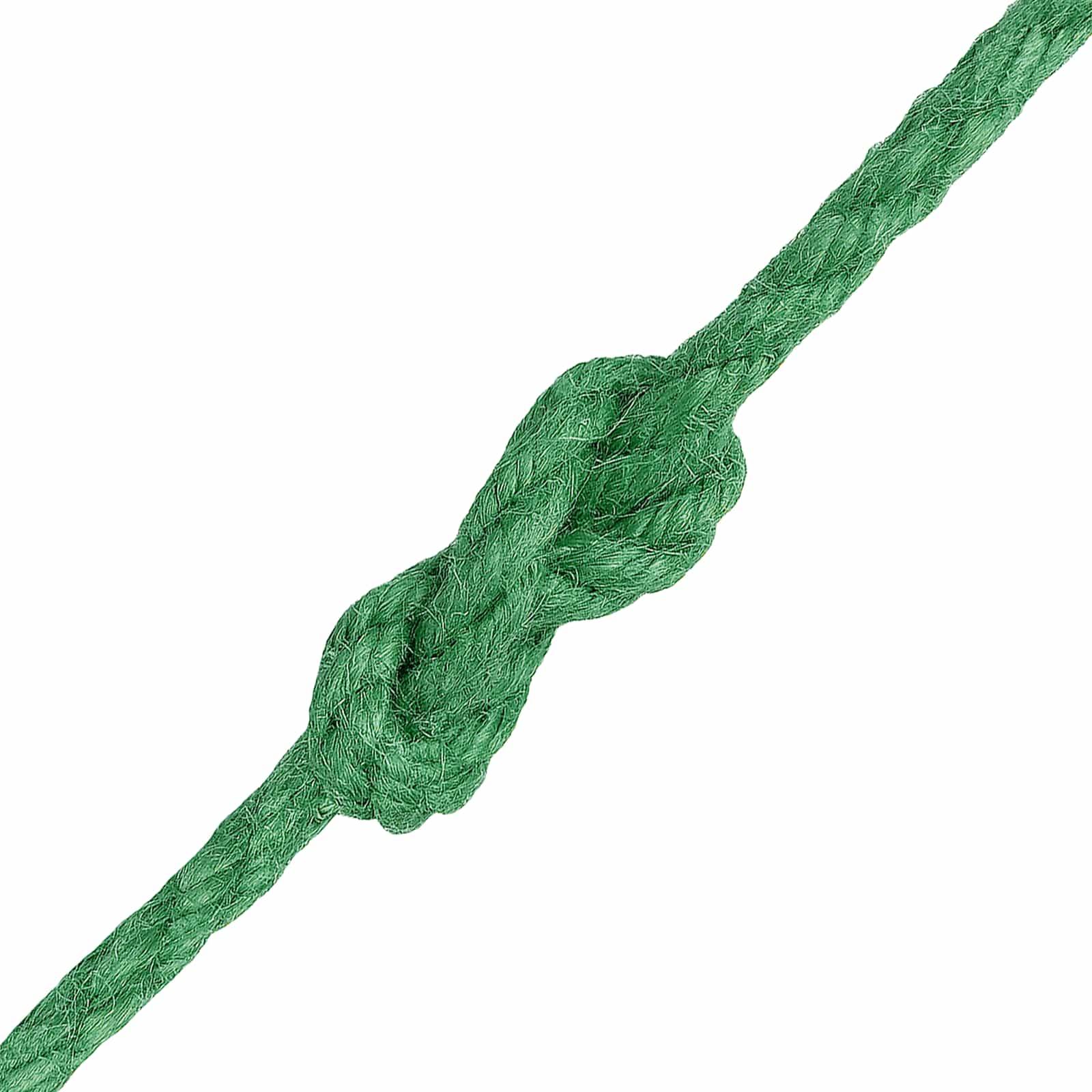 vidaXL Juteseil 2 pcs Grün 100% Tossa Jute