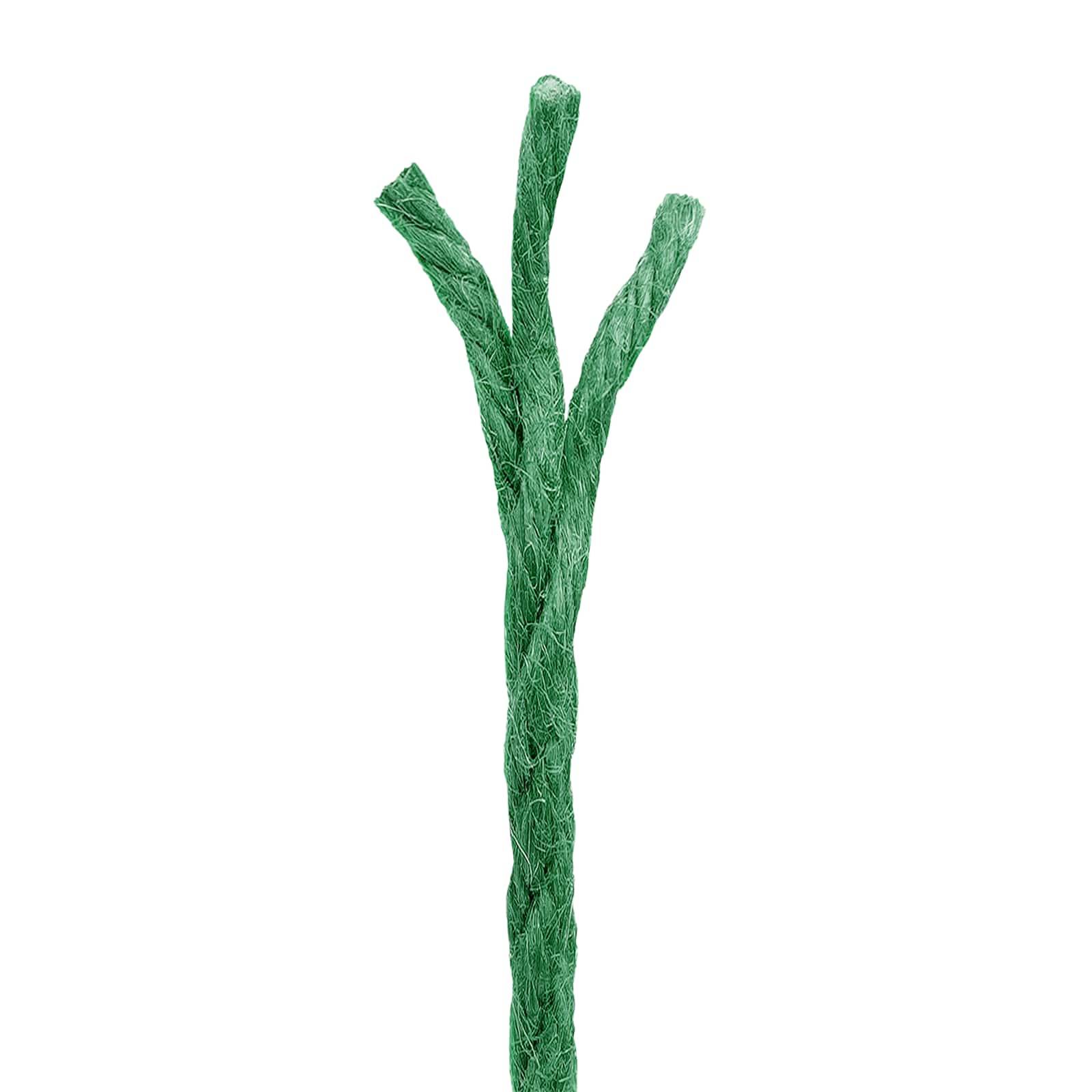 vidaXL Juteseil 2 pcs Grün 100% Tossa Jute