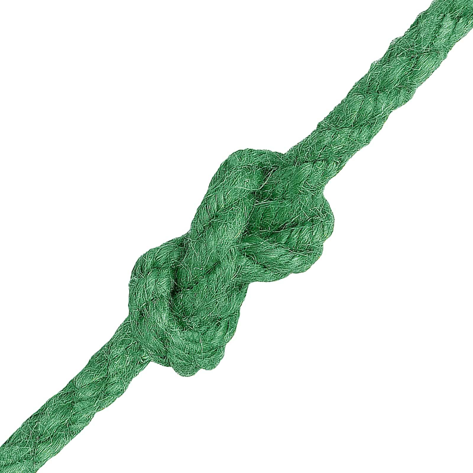 vidaXL Juteseil Grün 100% Tossa Jute