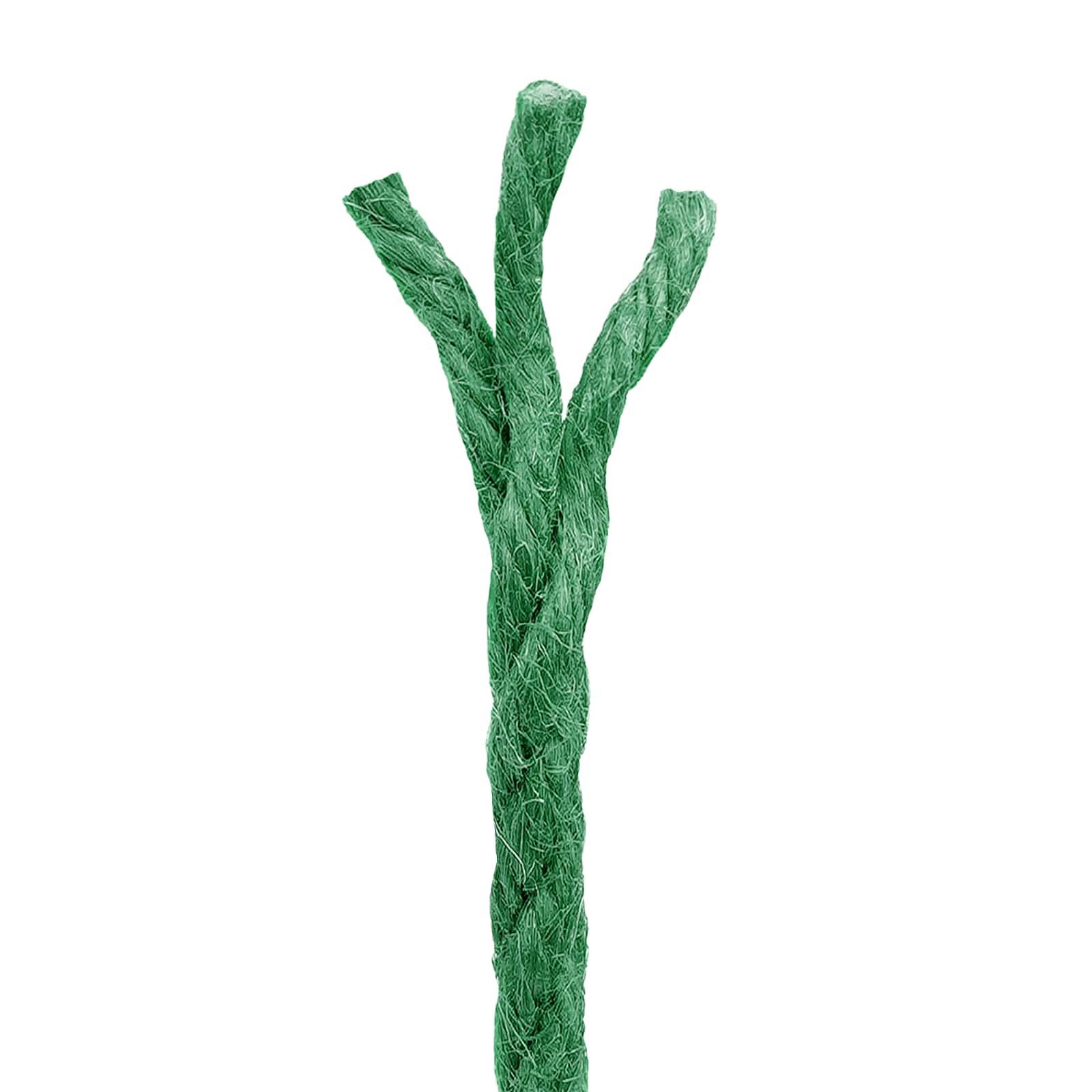 vidaXL Juteseil Grün 100% Tossa Jute