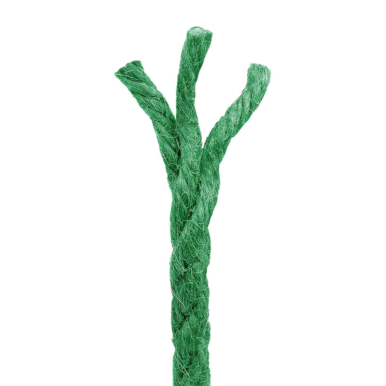 vidaXL Juteseil Grün 100% Tossa Jute