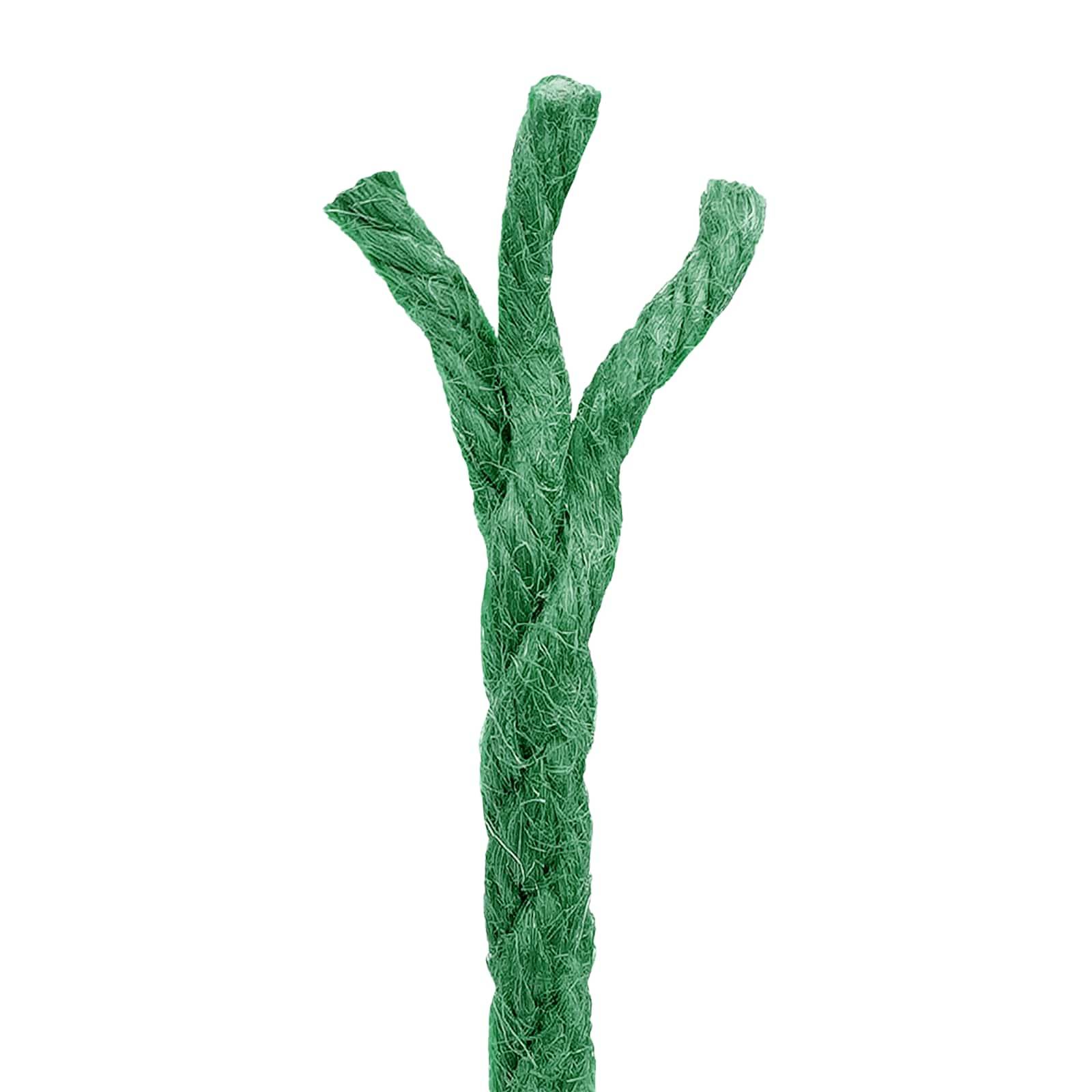 vidaXL Juteseil Grün 100% Tossa Jute