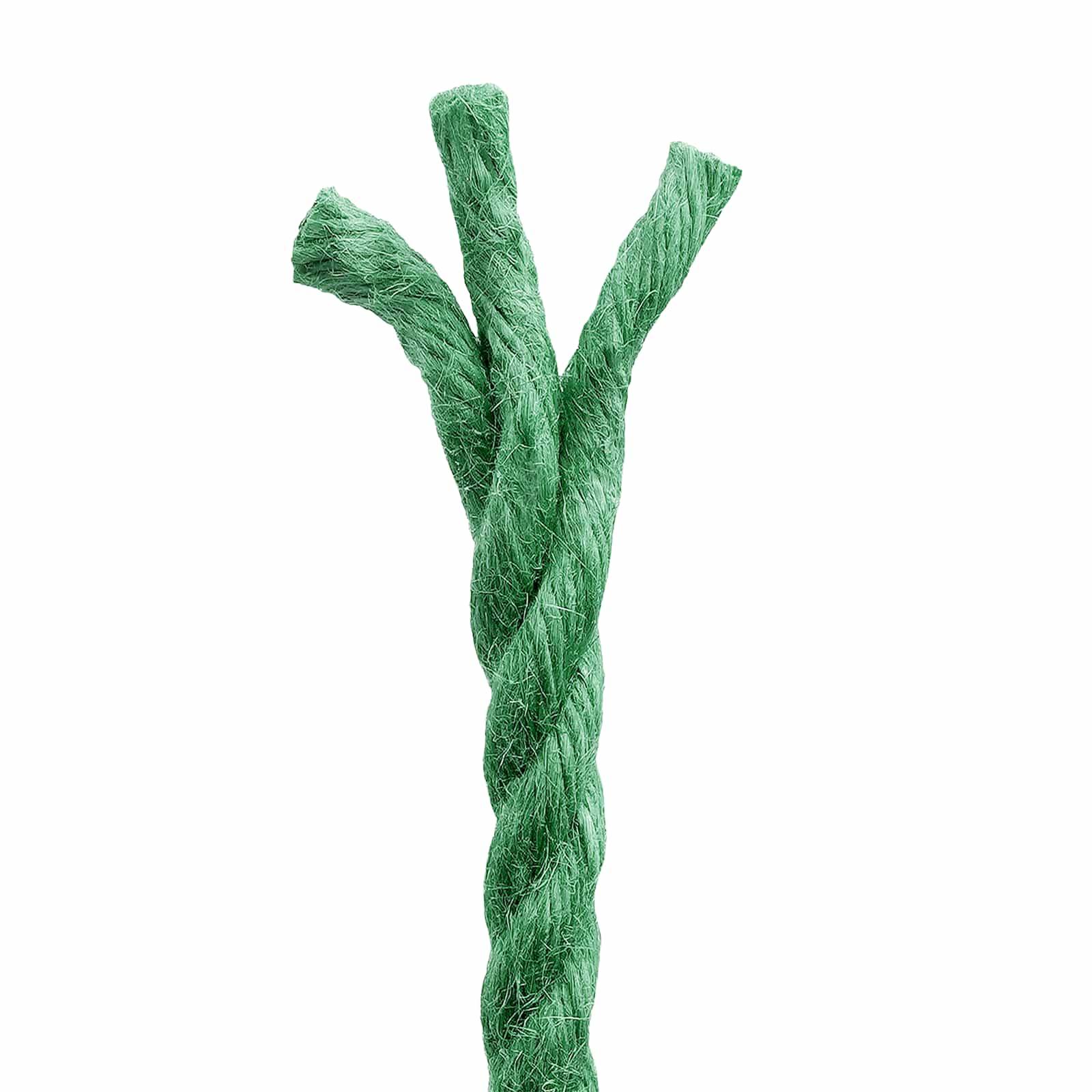 vidaXL Juteseil Grün 100% Tossa Jute