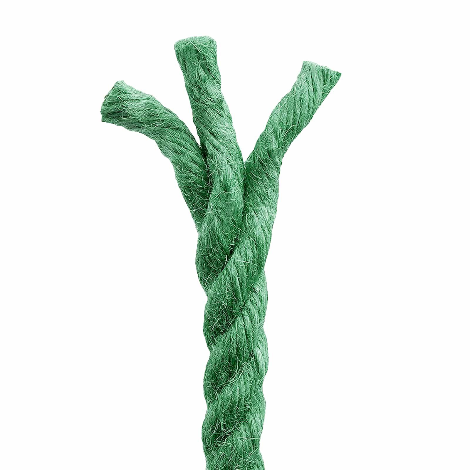 vidaXL Juteseil Grün 100% Tossa Jute