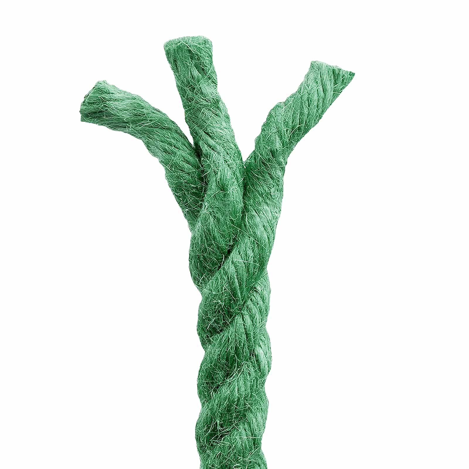 vidaXL Juteseil Grün 100% Tossa Jute