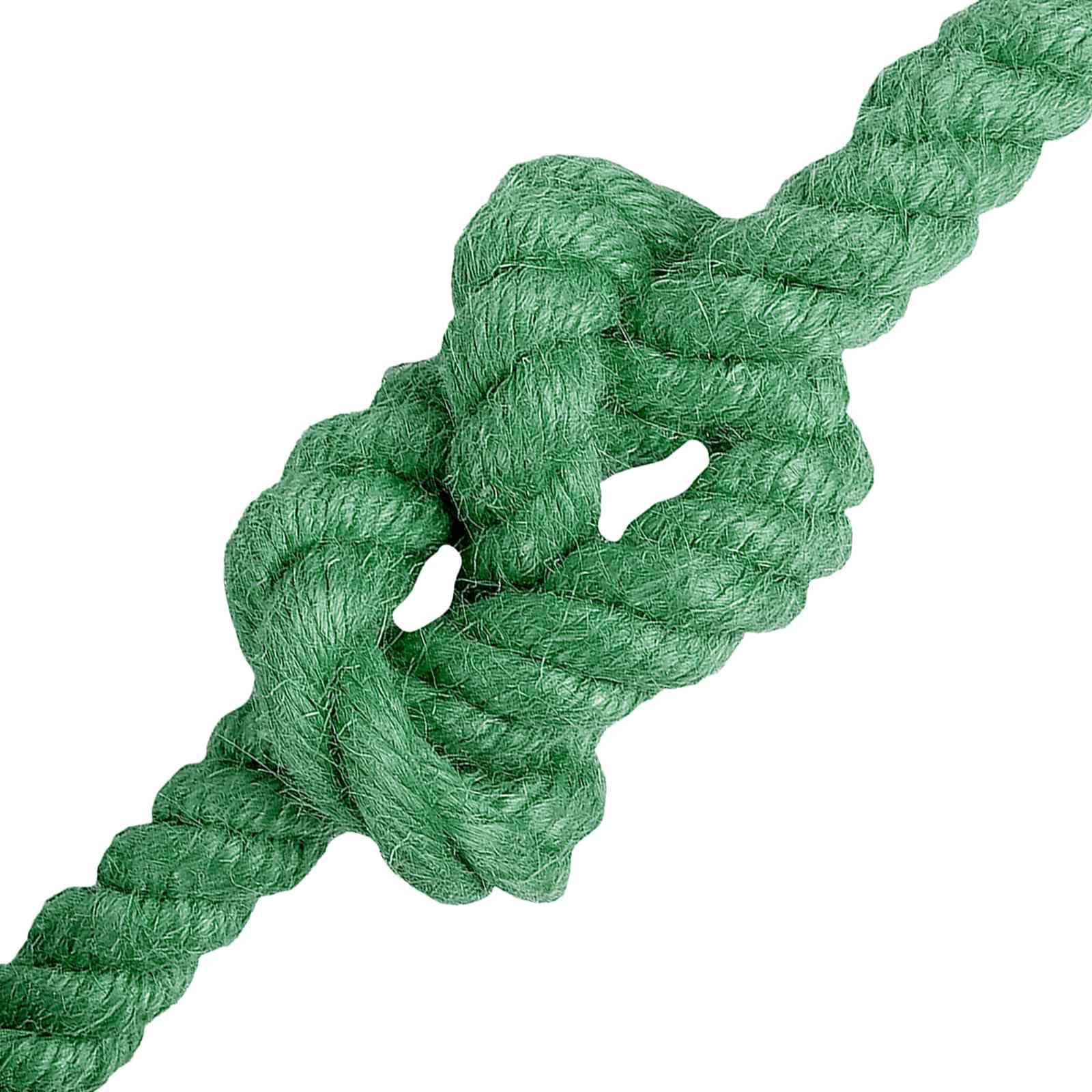 vidaXL Juteseil Grün 100% Tossa Jute