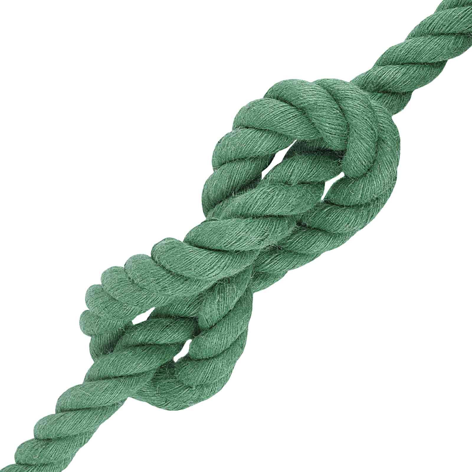 vidaXL Juteseil Grün 100% Tossa Jute