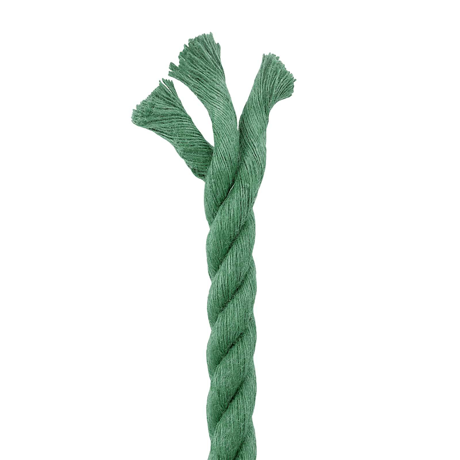 vidaXL Juteseil Grün 100% Tossa Jute