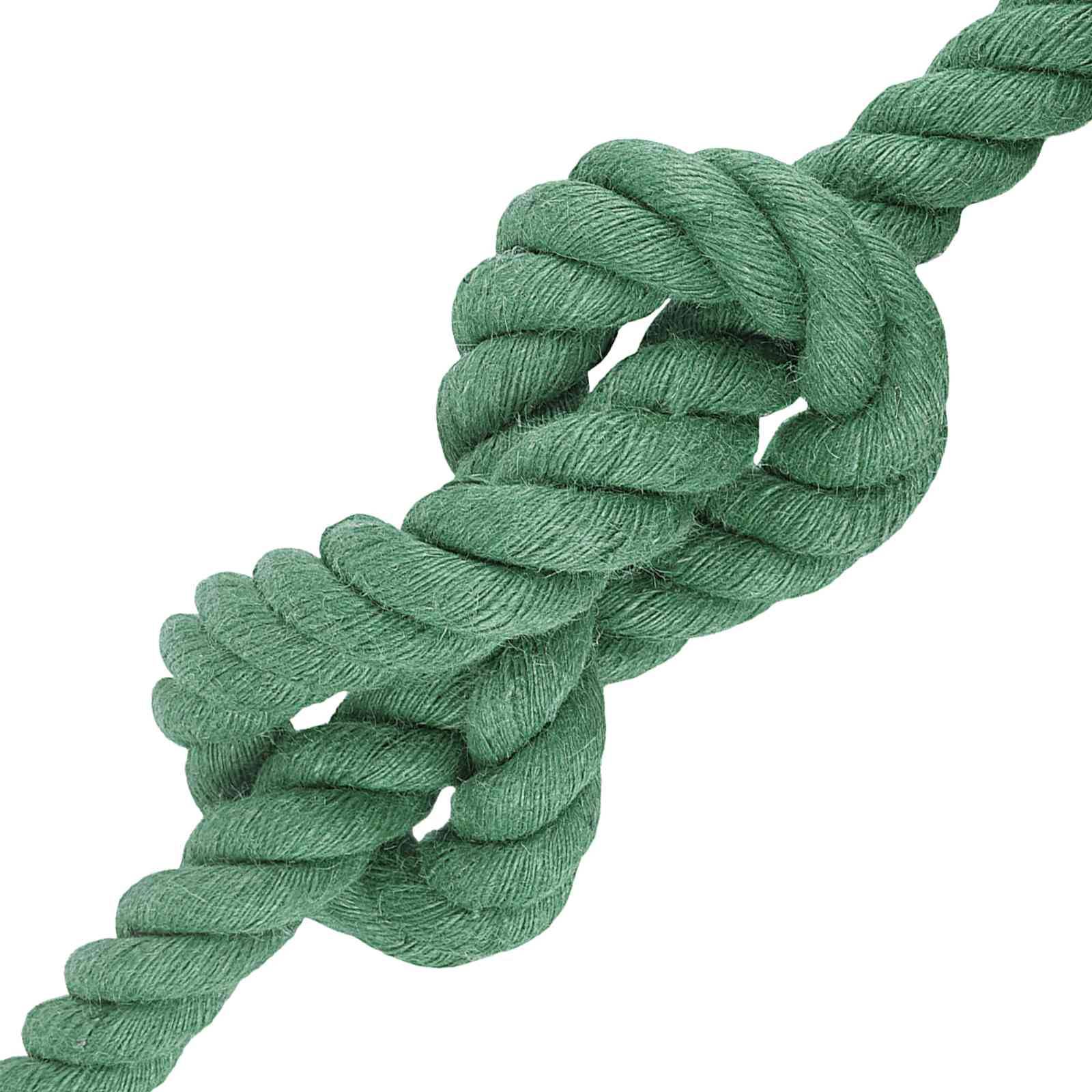 vidaXL Juteseil Grün 100% Tossa Jute