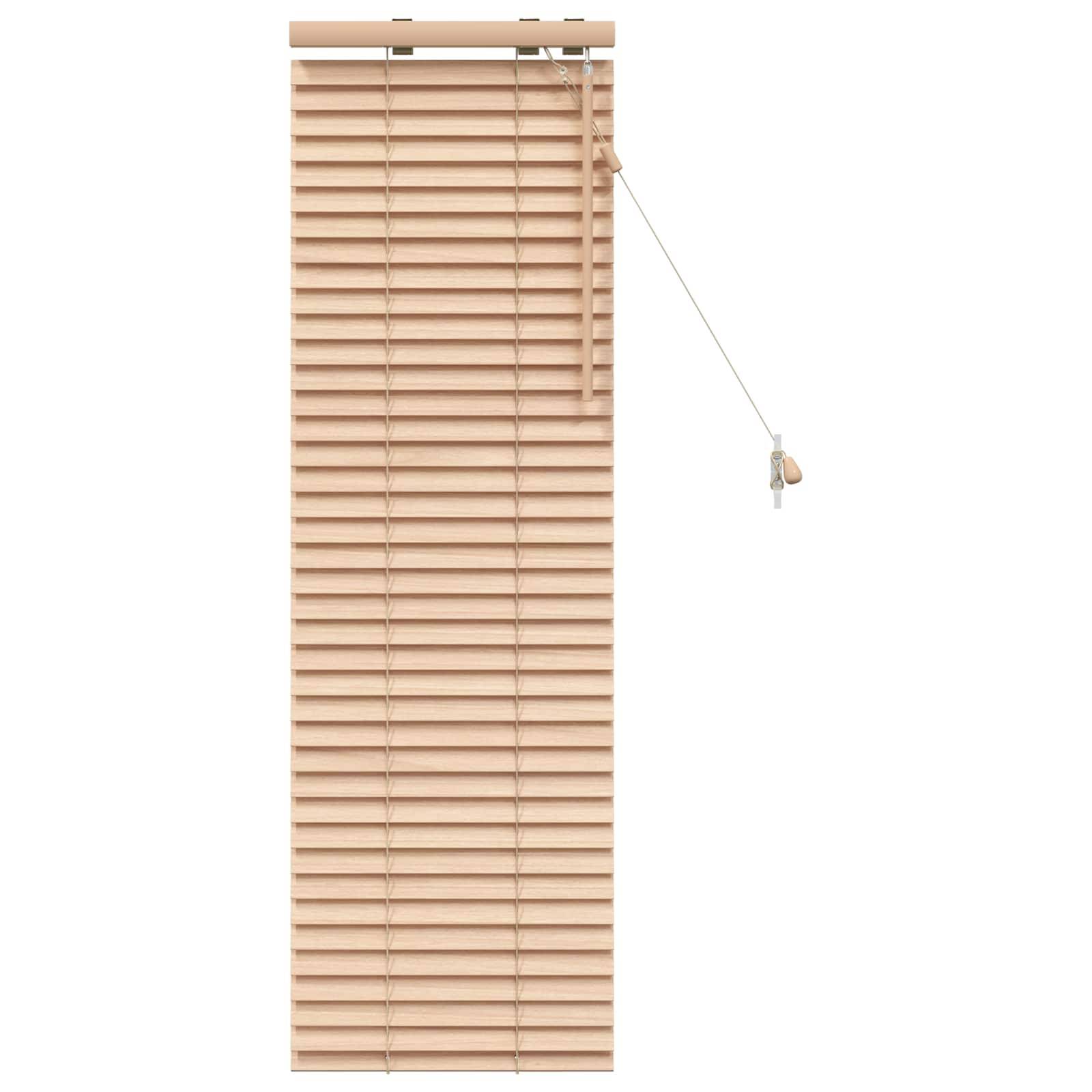 vidaXL Jalousie Eichenoptik 40 x 130 cm 35 mm Massives Paulownia-Holz