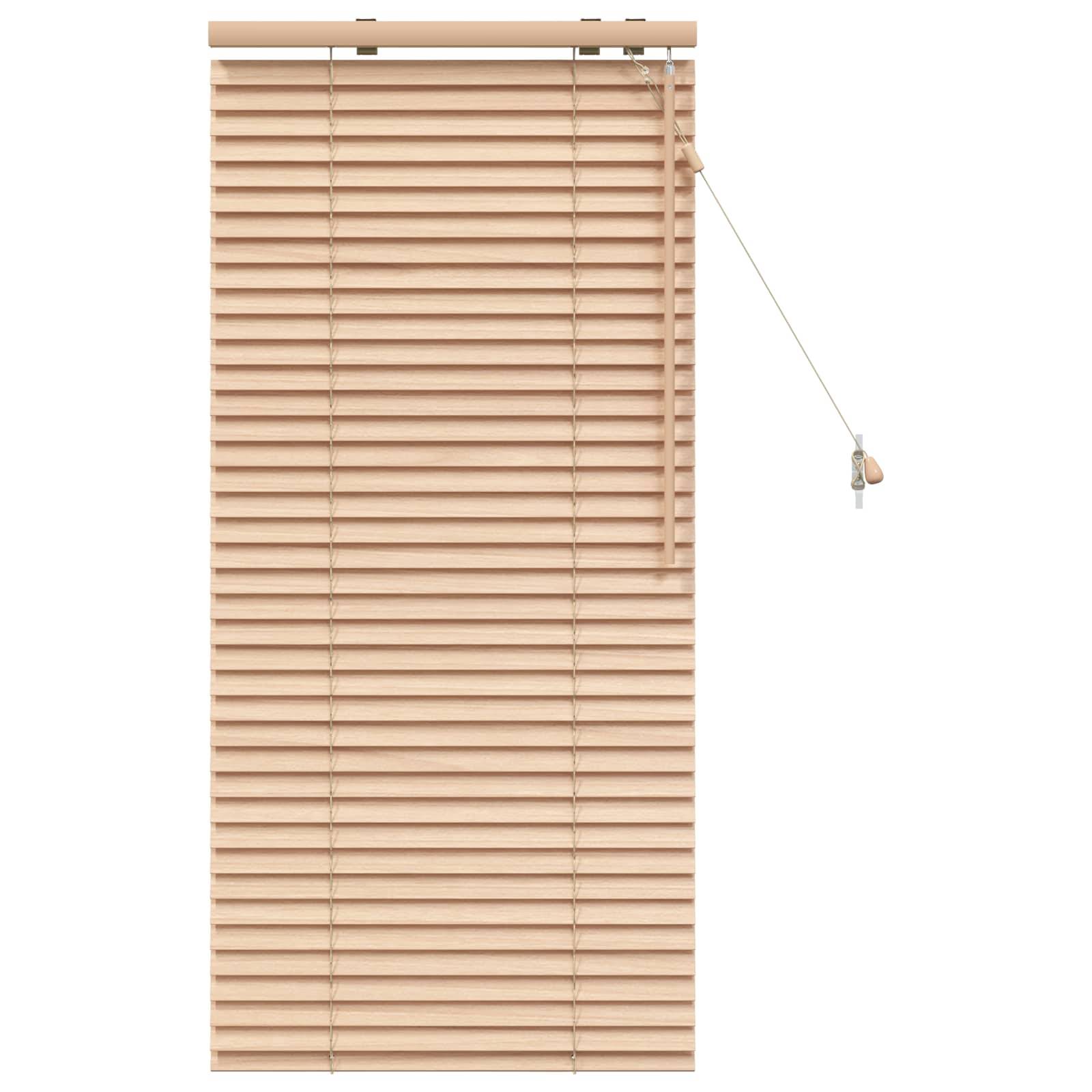 vidaXL Jalousie Eichenoptik 55 x 130 cm 35 mm Massives Paulownia-Holz