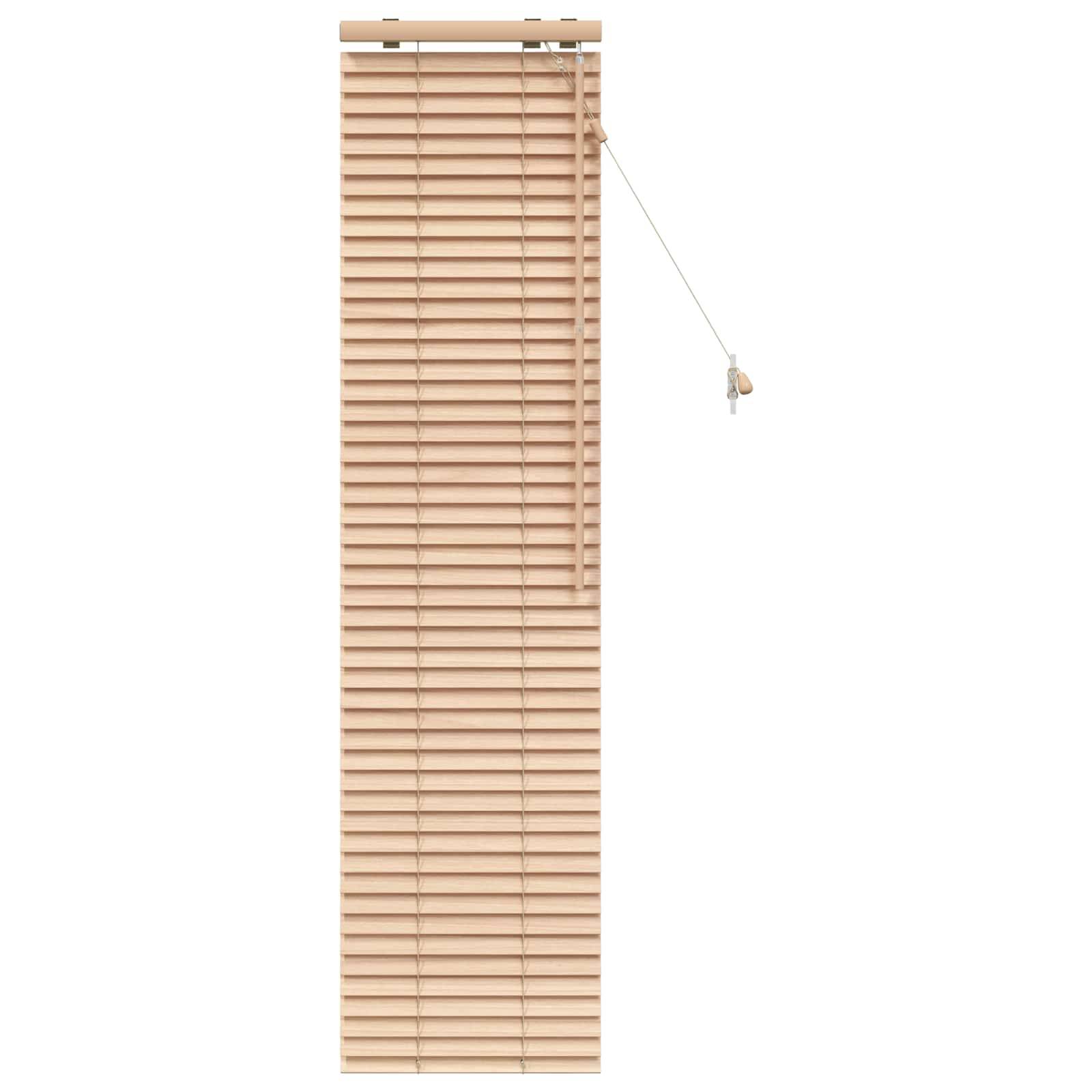 vidaXL Jalousie Eichenoptik 40 x 160 cm 35 mm Massives Paulownia-Holz