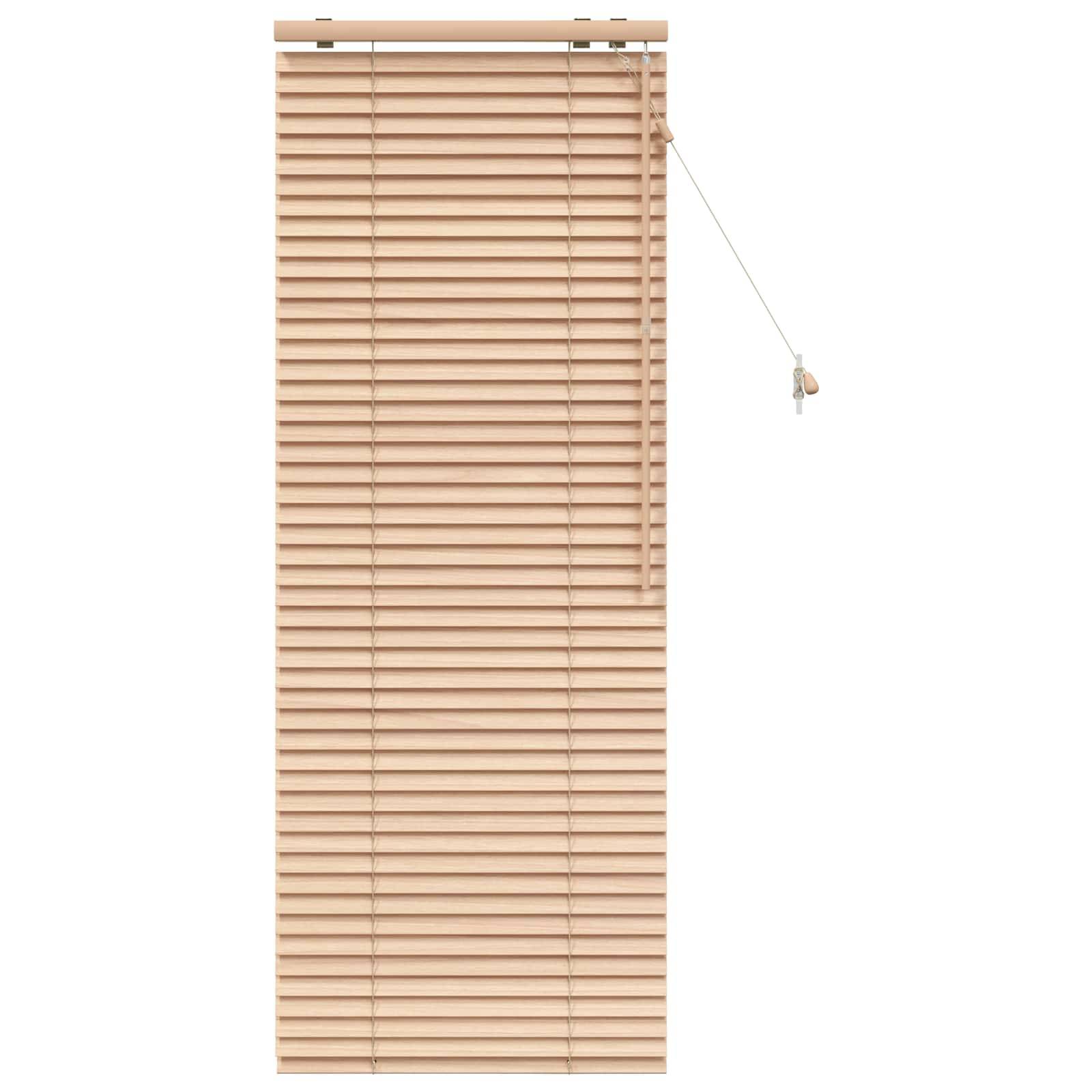 vidaXL Jalousie Eichenoptik 55 x 160 cm 35 mm Massives Paulownia-Holz