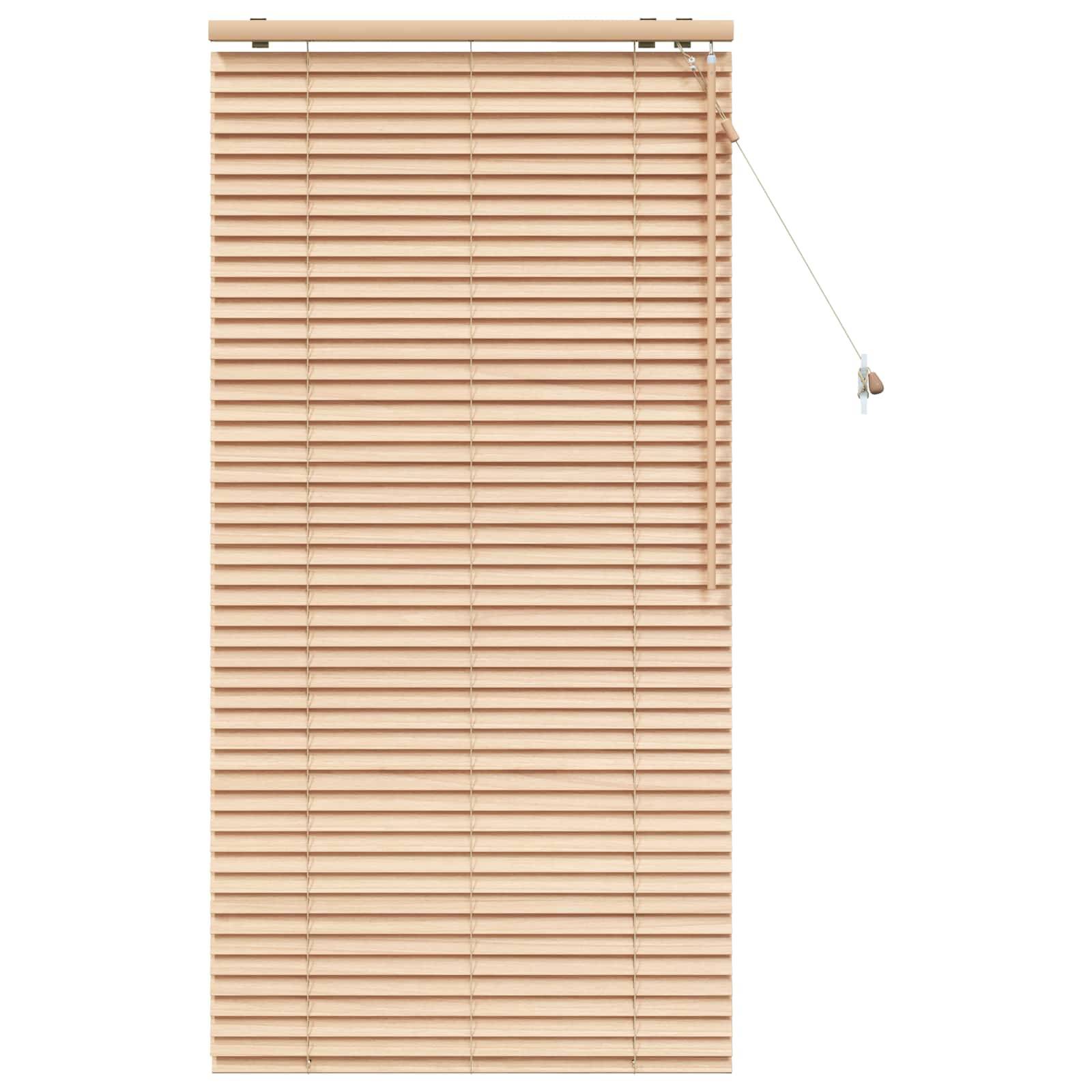 vidaXL Jalousie Eichenoptik 80 x 160 cm 35 mm Massives Paulownia-Holz
