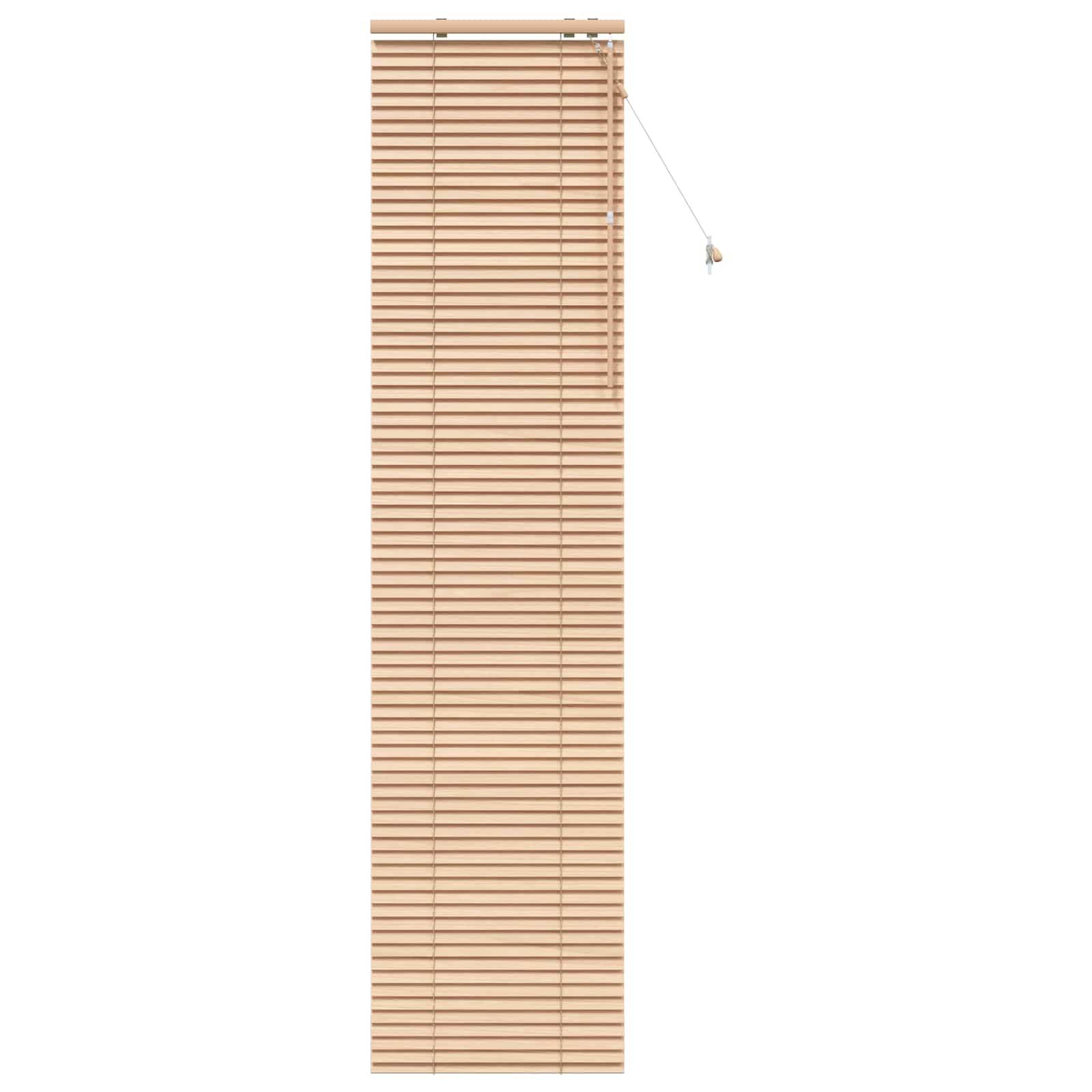 vidaXL Jalousie Eichenoptik 60 x 250 cm 35 mm Massives Paulownia-Holz